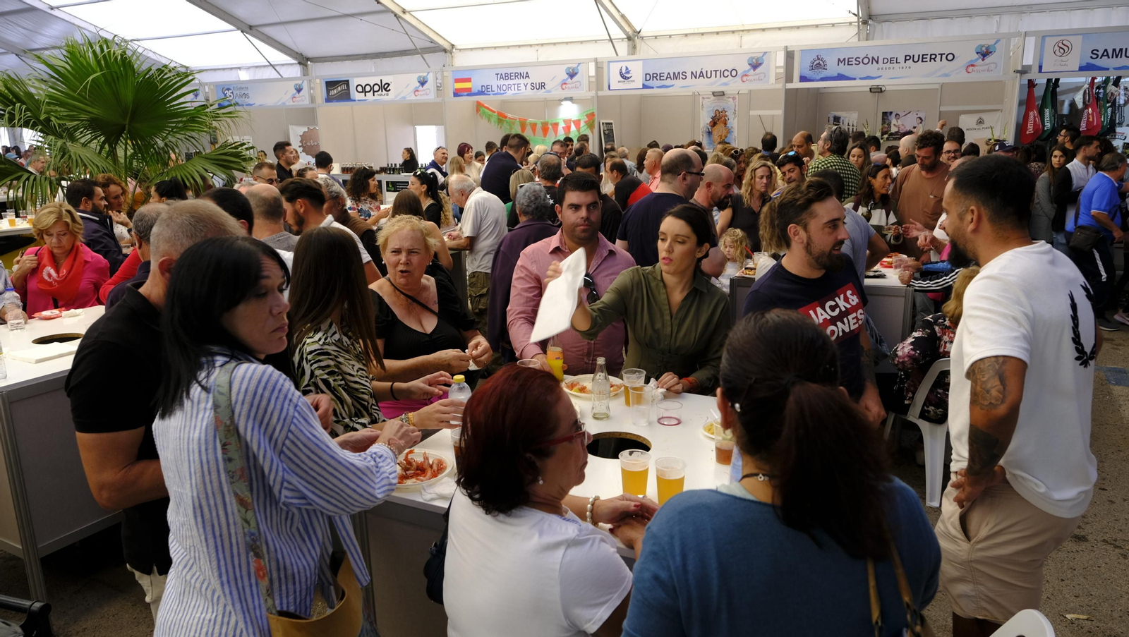 Imágenes de la Feria de la Gamba Roja de Garrucha