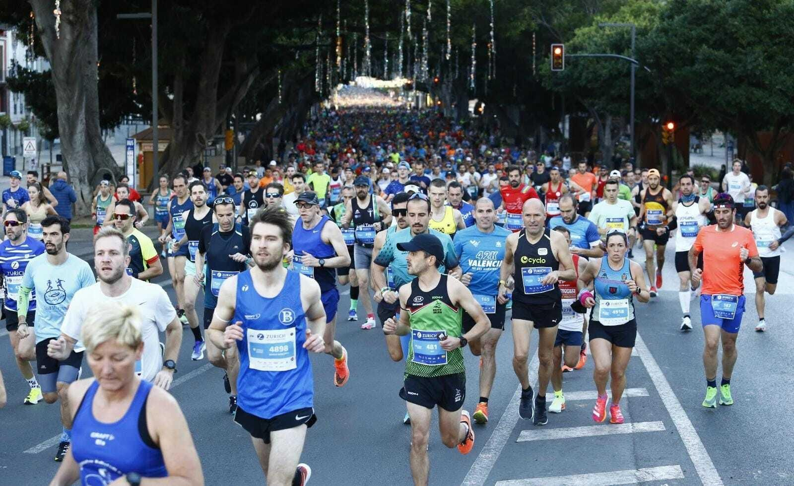 Las fotos de la Maratón de Málaga 2021
