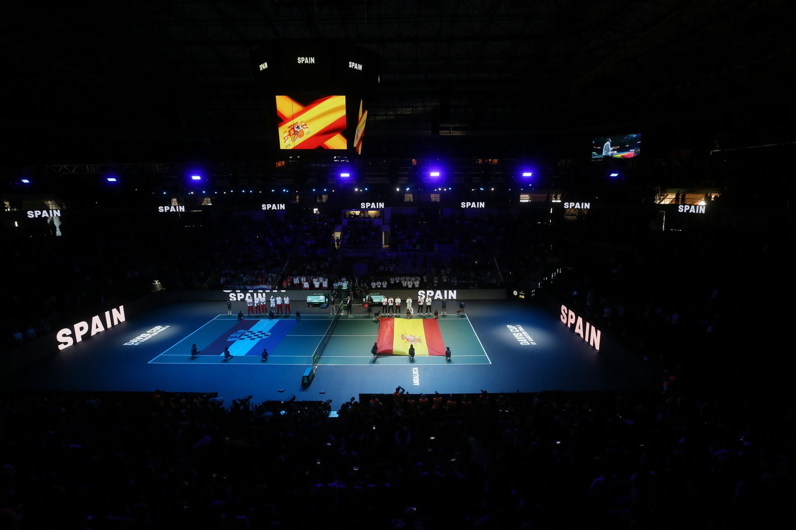 Las fotos de la Copa Davis en Málaga Las fotos de la Copa Davis en Málaga