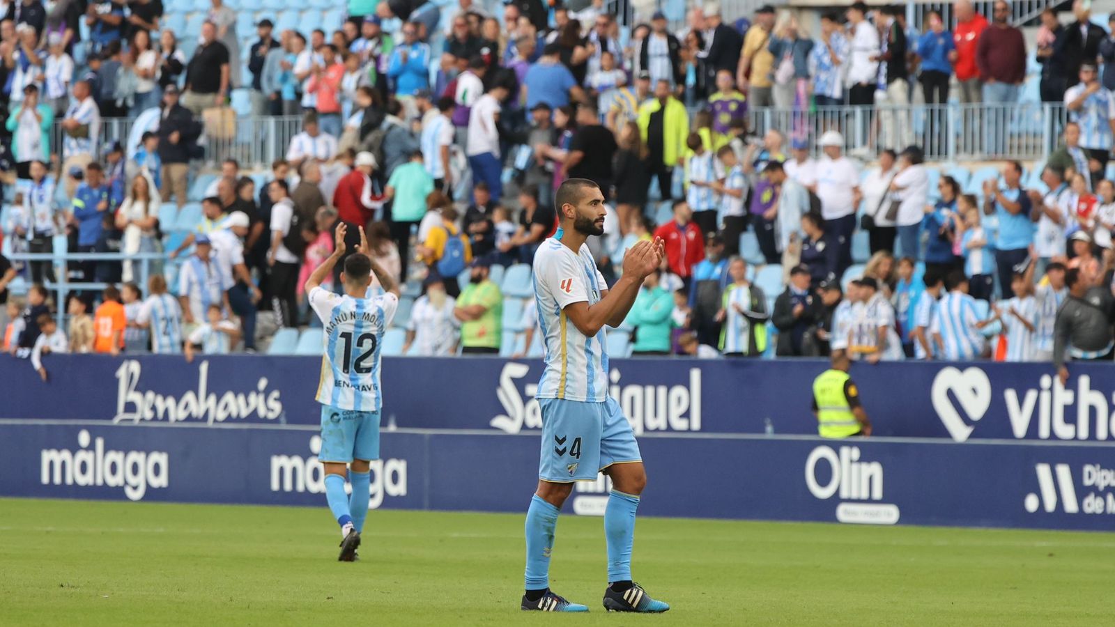 El Málaga CF - Eibar, en fotos