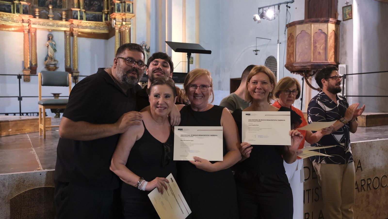 Concierto final de los alumnos en el Festival de Vélez Blanco, en imágenes