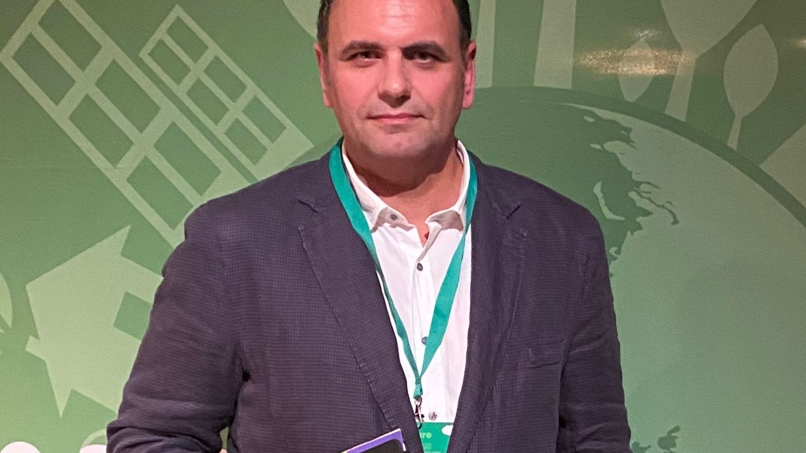 Rubén Barreno Martínez, presidente de la Asociación de Gestores de Residuos del Sur (Agresur).