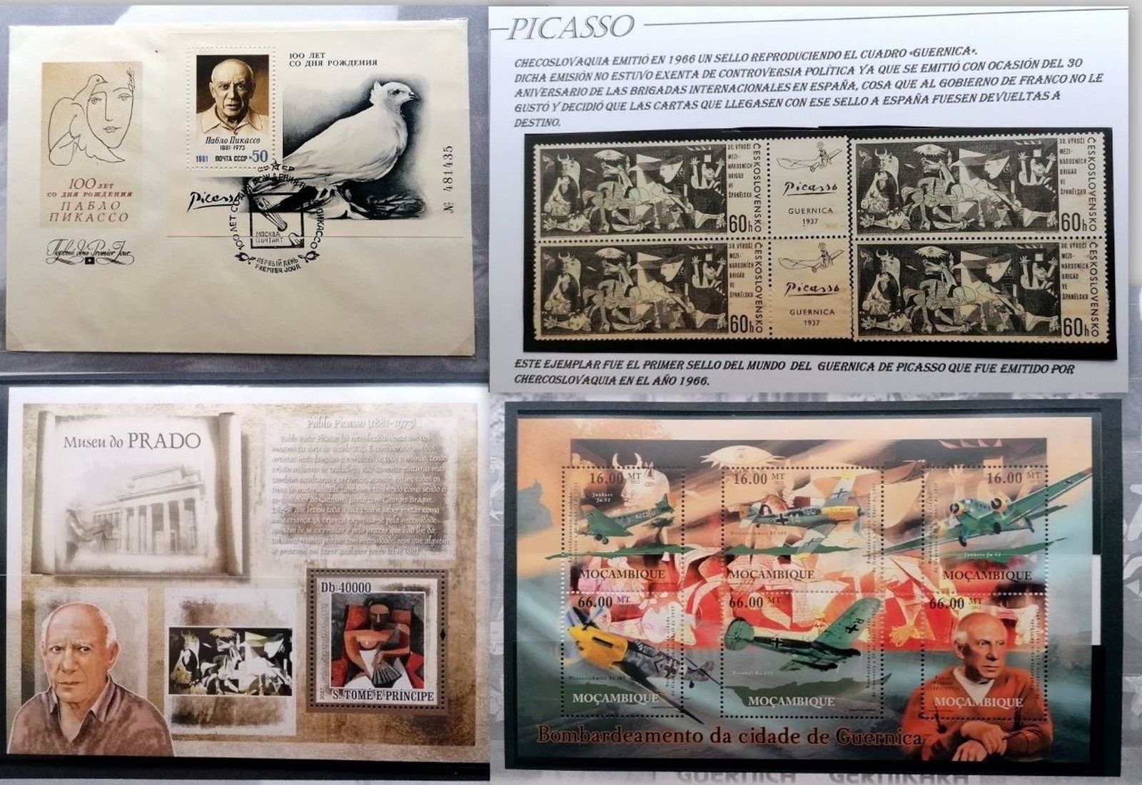 Piezas que pueden verse en la exposición.