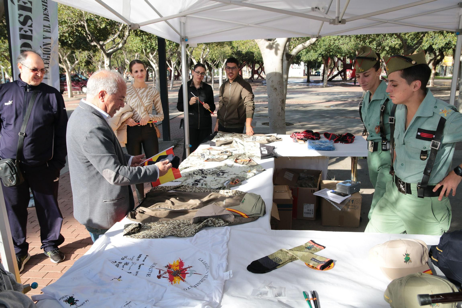 Jura de bandera civil en Las Almadrabillas