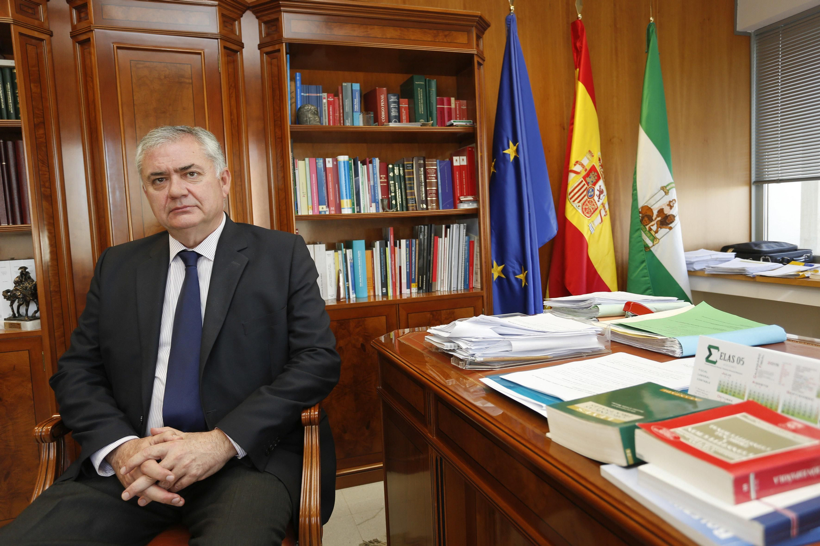 El fiscal jefe de Málaga, Juan Carlos López Caballero.