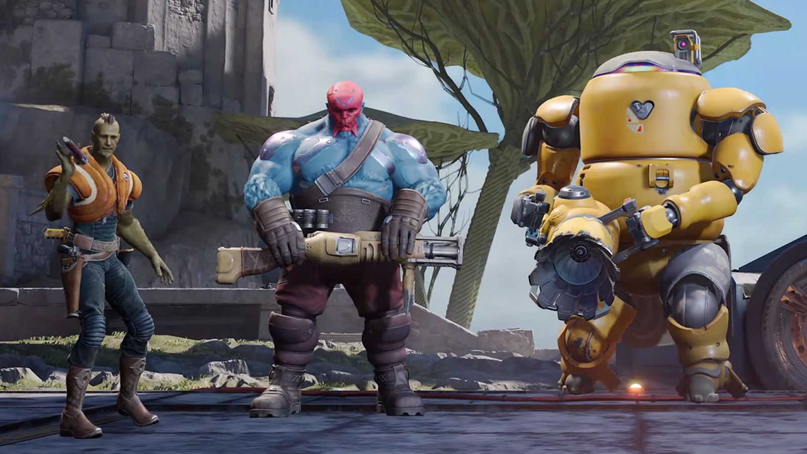 Estos son algunos de los freegunners que se pueden elegir.