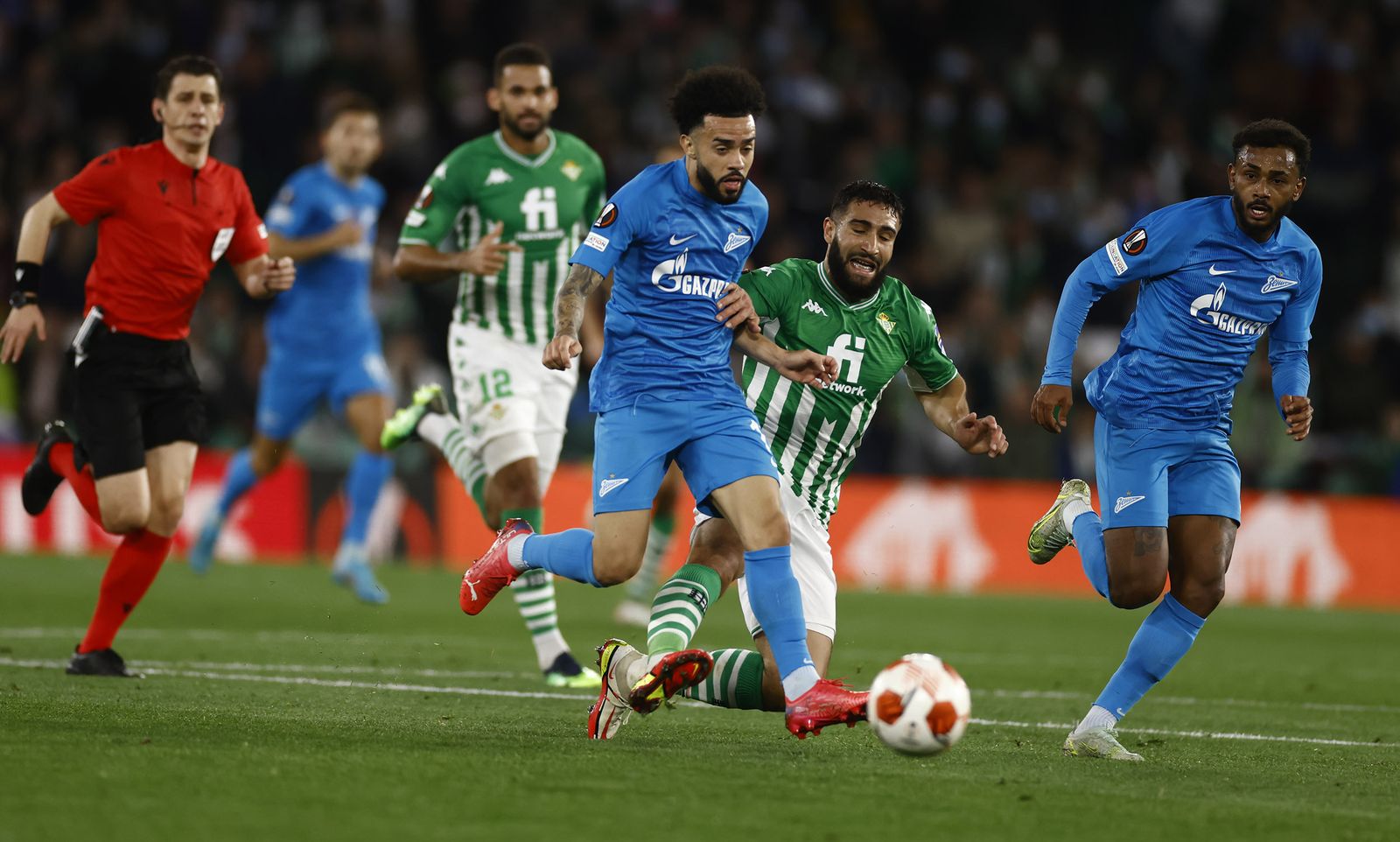 Las imágenes de Betis-Zenit