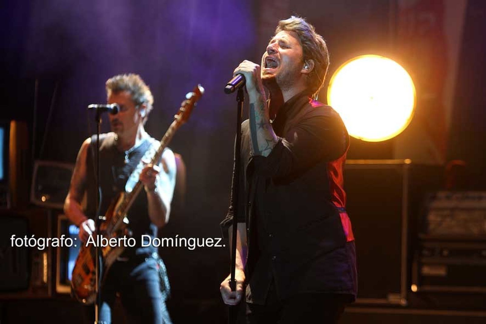 Imágenes del concierto de Dani Martín en el Foro Iberoamericano de la Rábida.