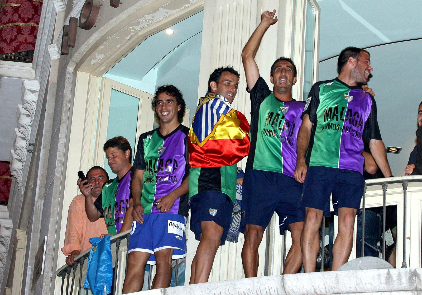 Las fotos del último ascenso del Málaga CF a Primera División