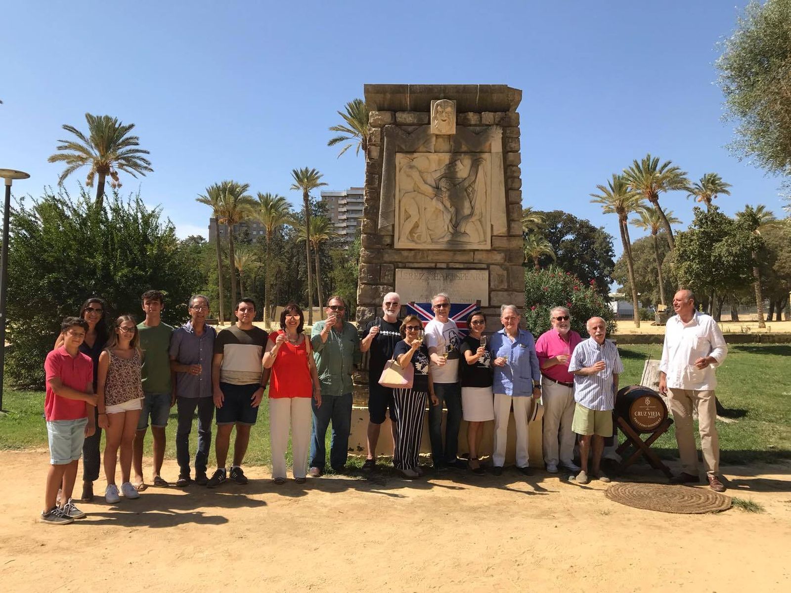 Homenaje a Shakespeare realizado en 2019.