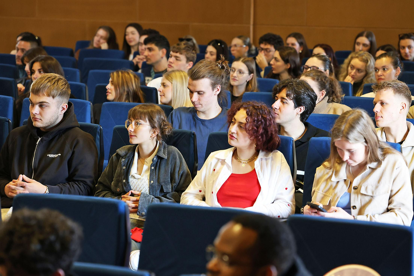 Imágenes de la bienvenida a estudiantes Erasmus de la Universidad de Huelva