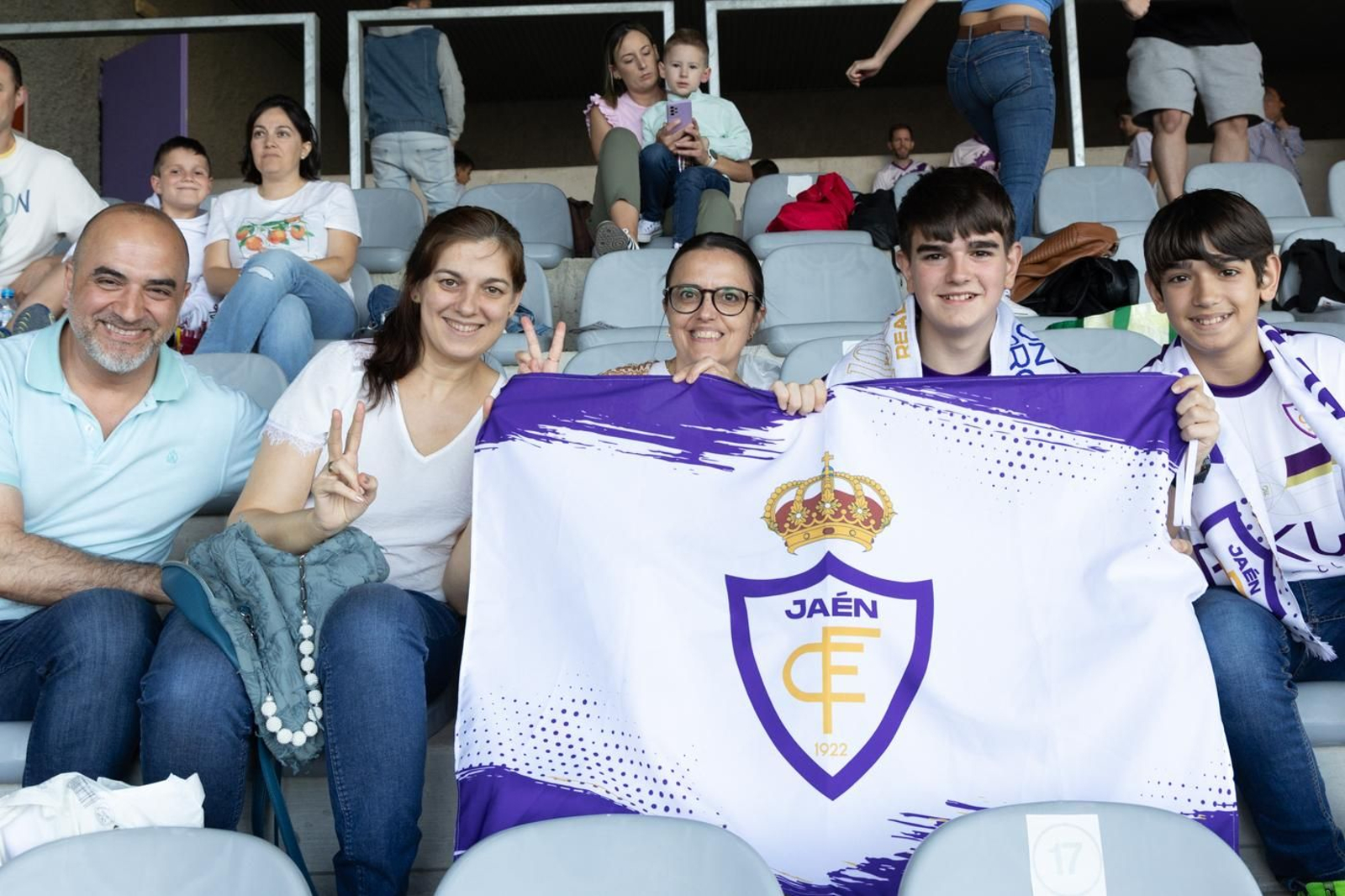 La afición del Real Jaén, su principal valor, en imágenes