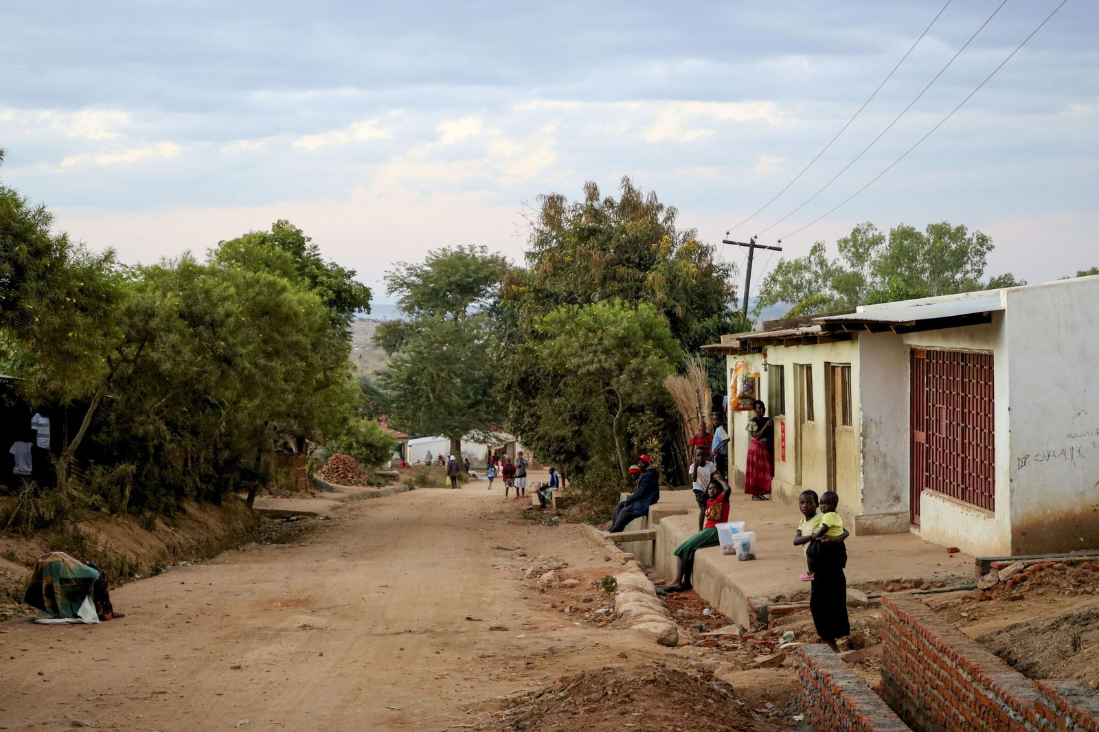 Una calle de Lilongüe, la capital de Malaui, en una imagen de archivo.
