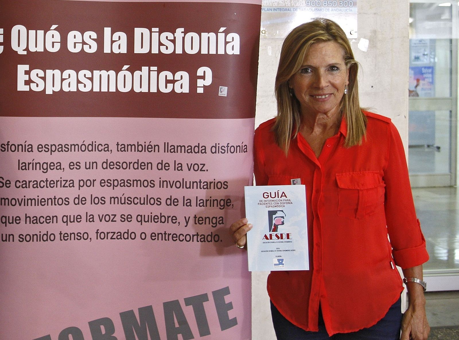 Encarnación Caballero dirige desde su sede de El Puerto de Santa María la asociación nacional que agrupa a los pacientes.