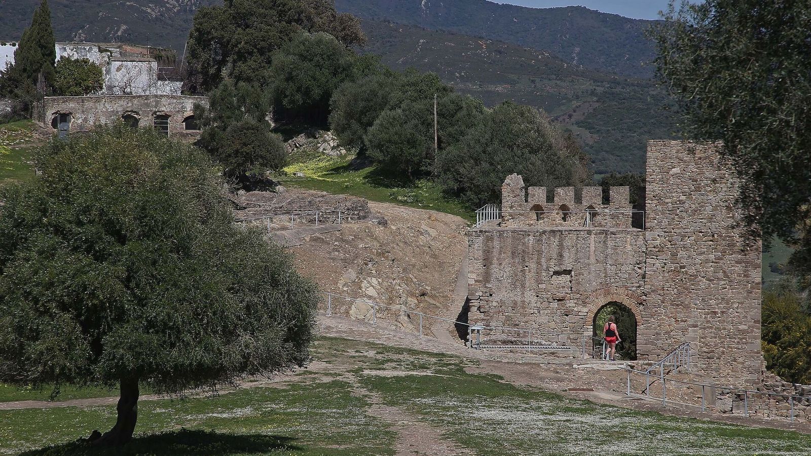 El castillo de Jimena de la Frontera.