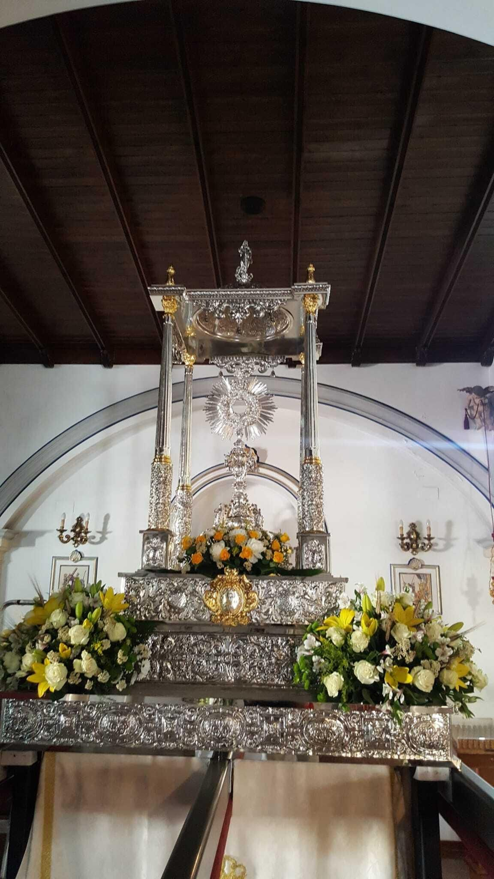 Las imágenes de las espectaculares alfombras del Corpus Christi de Valenzuela