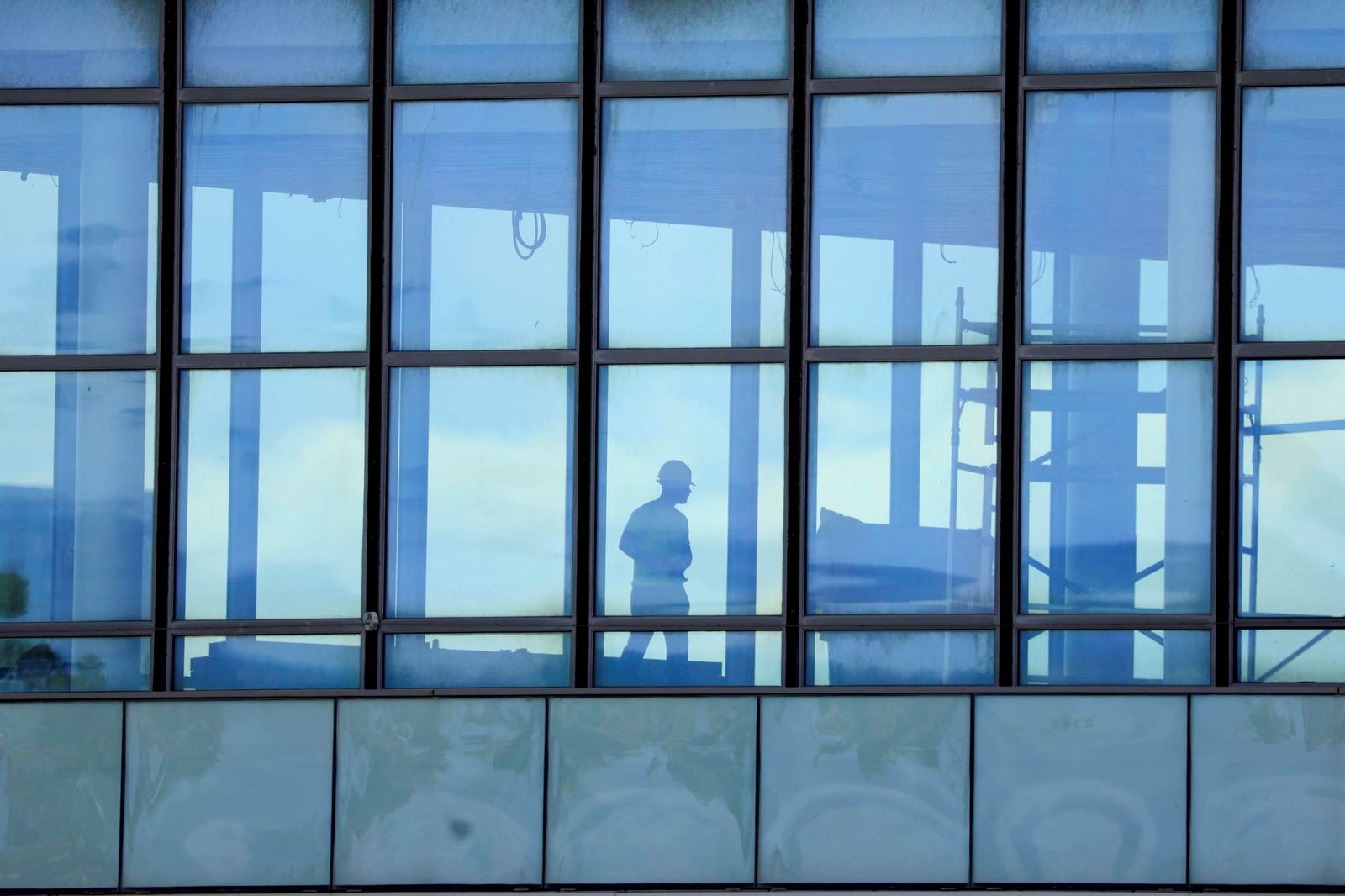 Obras en el aeropuerto de Gibraltar.