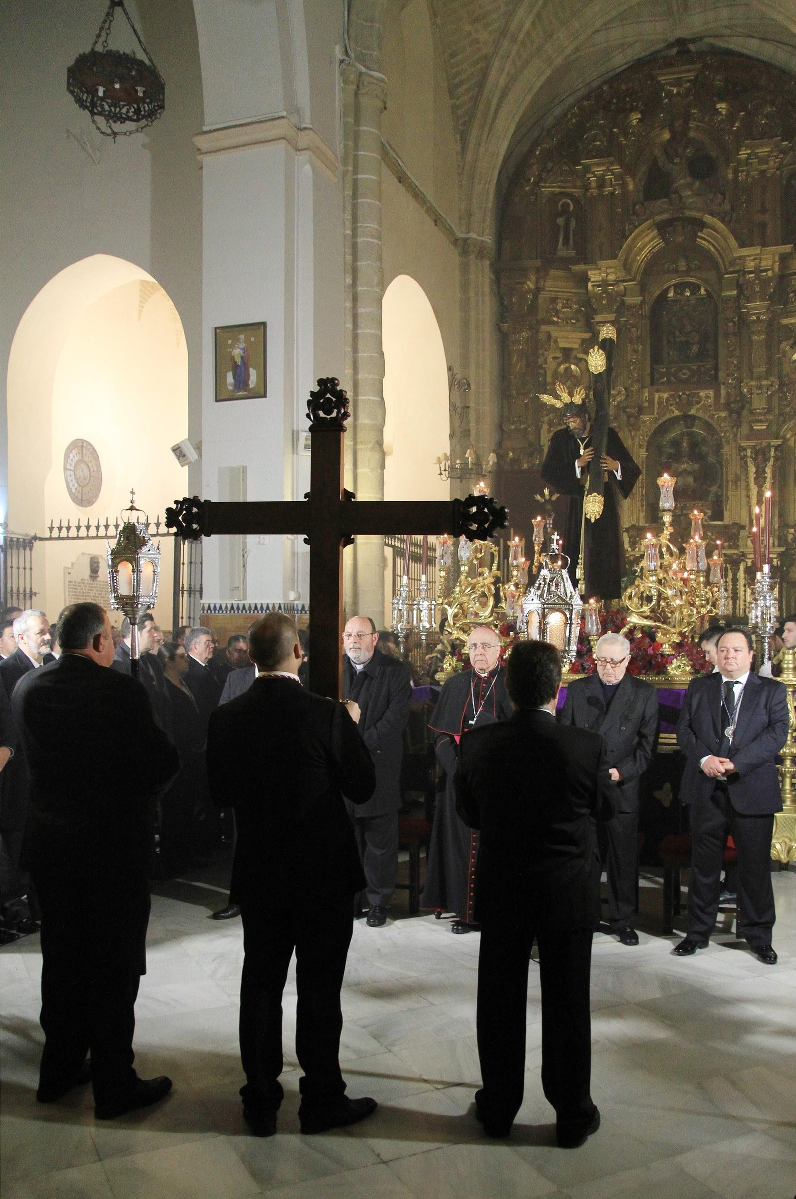 Imágenes del Vía Crucis Oficial de la Semana Santa presidido por el Señor de Pasión