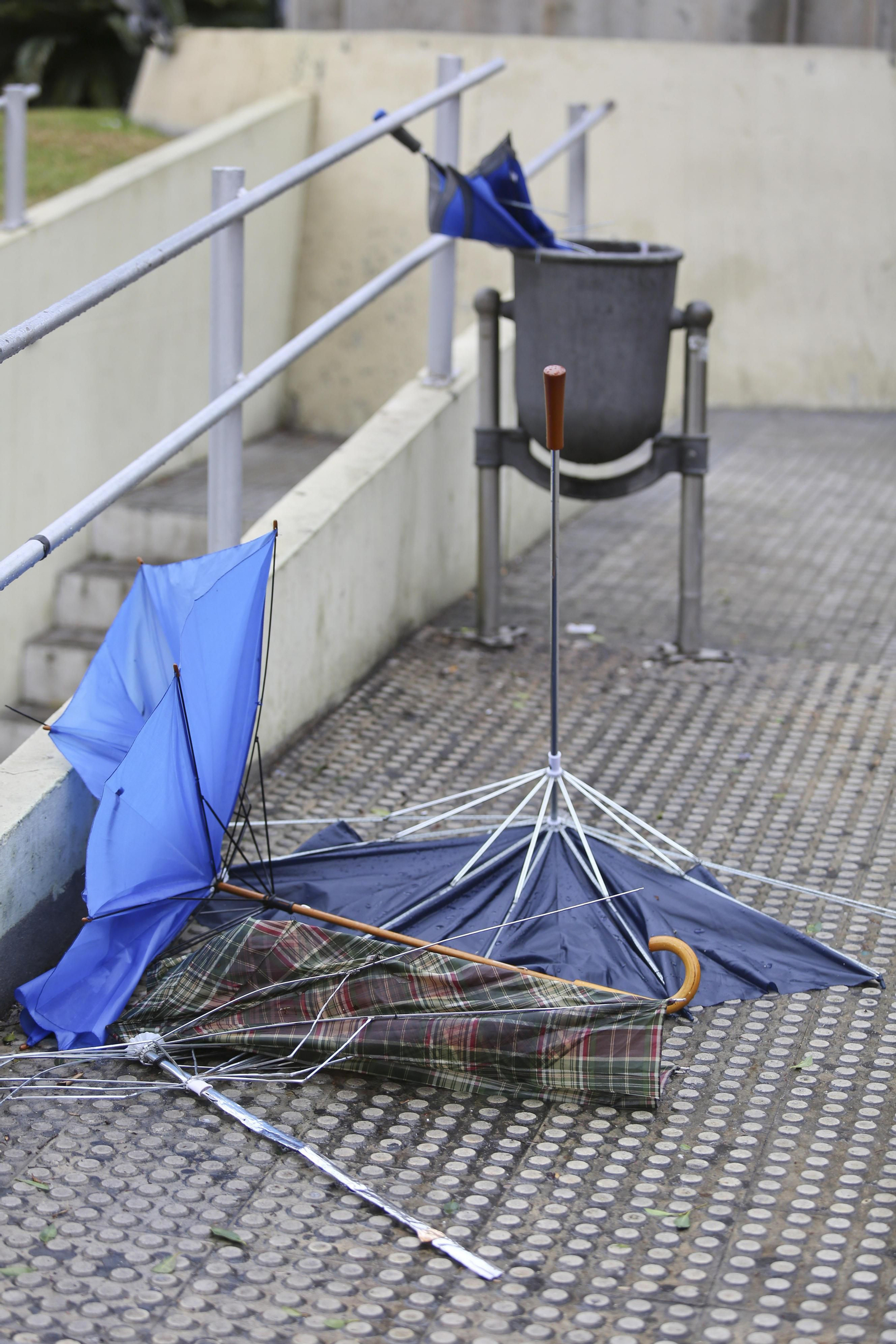 Las consecuencias del paso de 'Ana' por Málaga