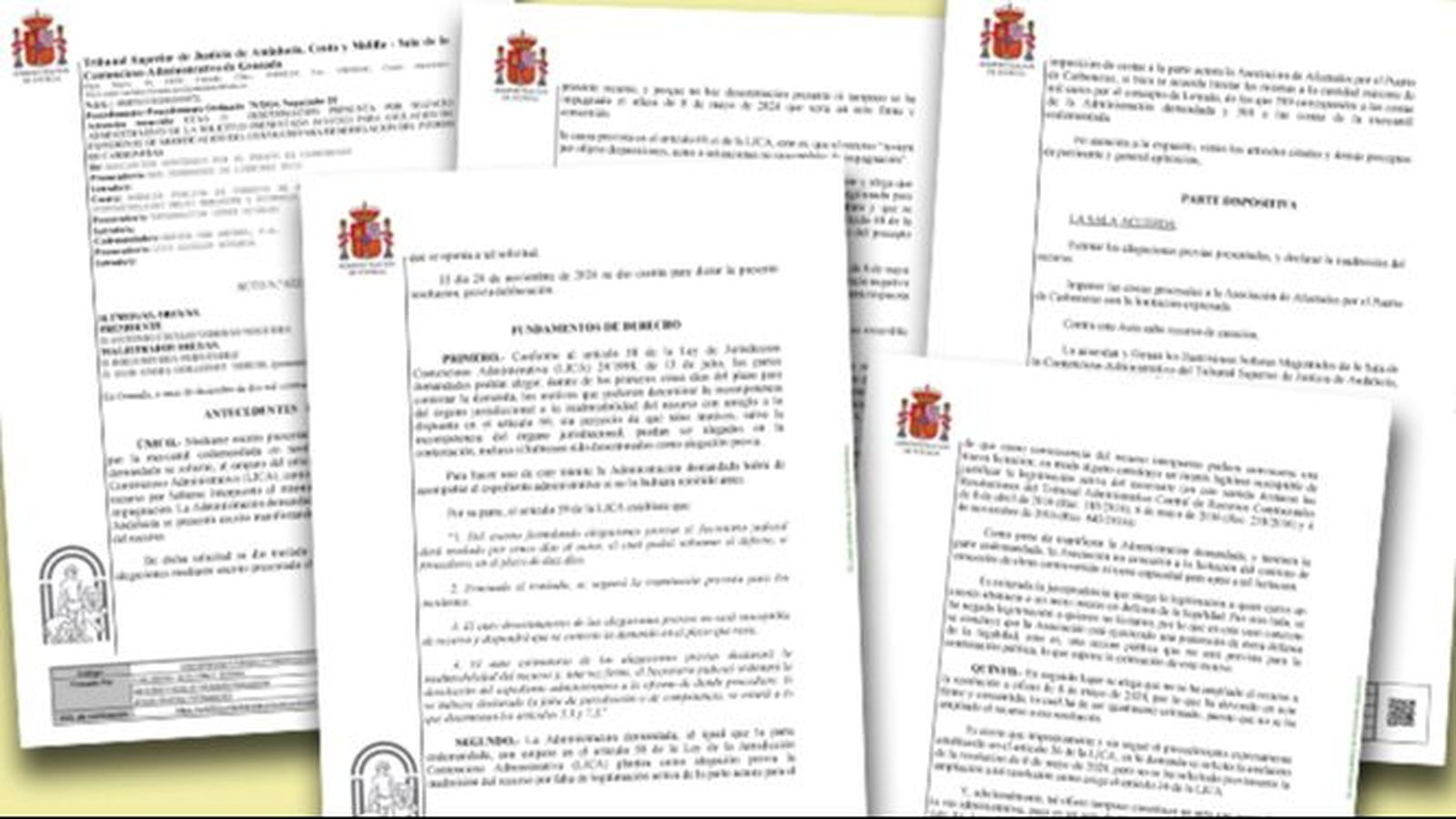 El auto número 622/2024 de la Sala de lo Contencioso-Administrativo del TSJA