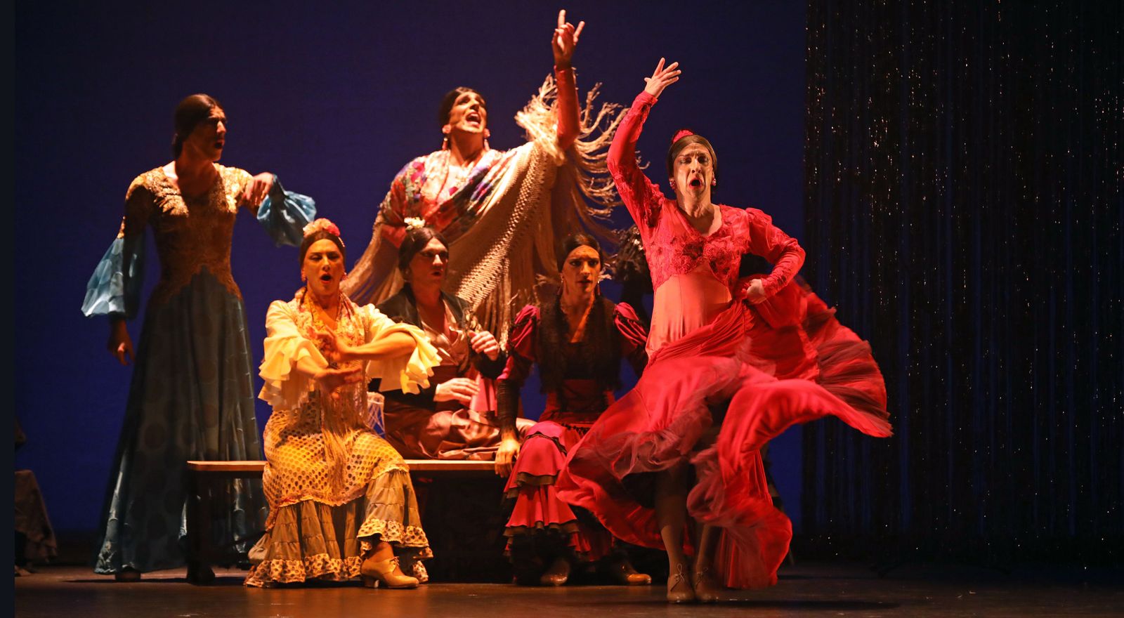 El espectáculo 'Viva!', de Manuel Liñán, que este fin de semana llega al Teatro de las Cortes.