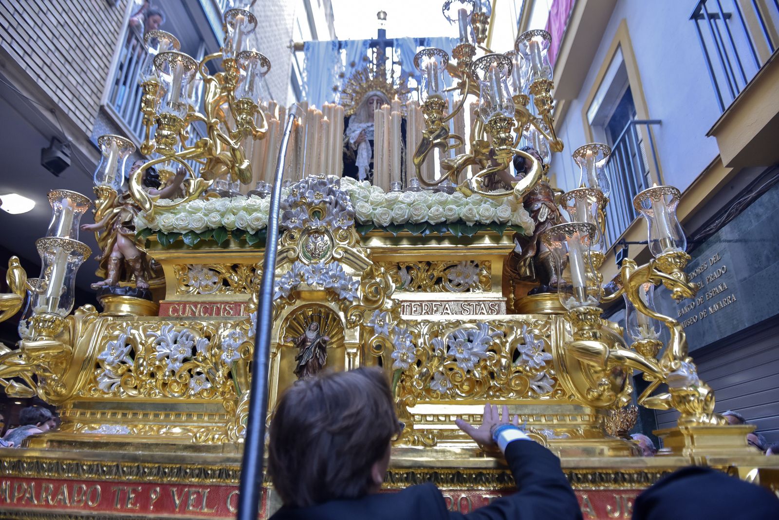 Las imágenes de la Hermandad de la Soledad de San Lorenzo