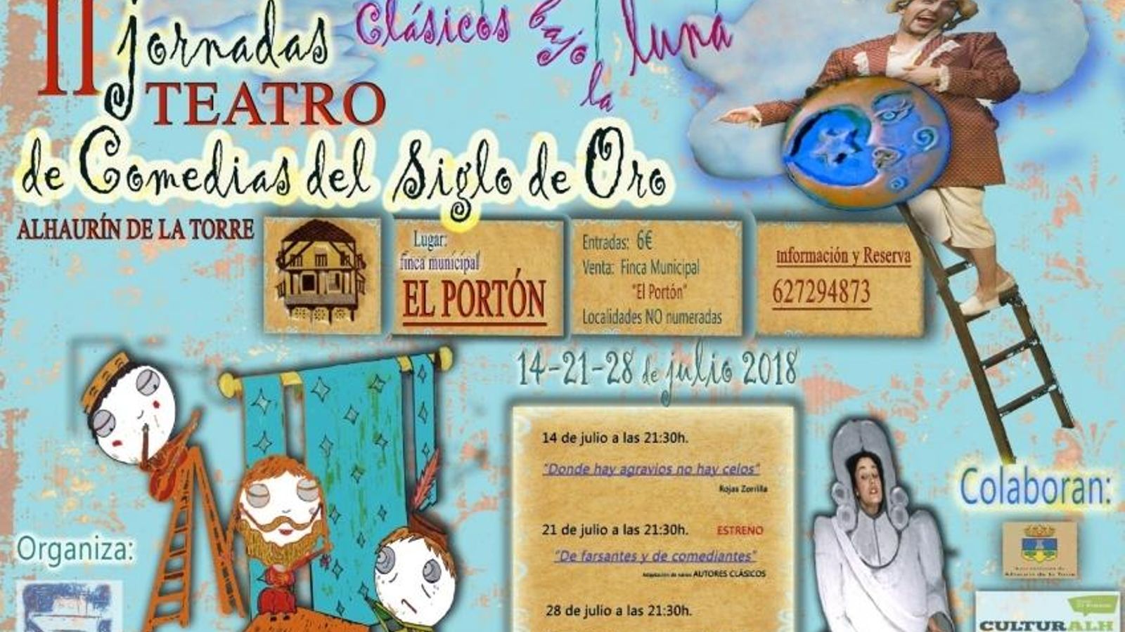 Teatro en el Portón de Alhaurín de la Torre.