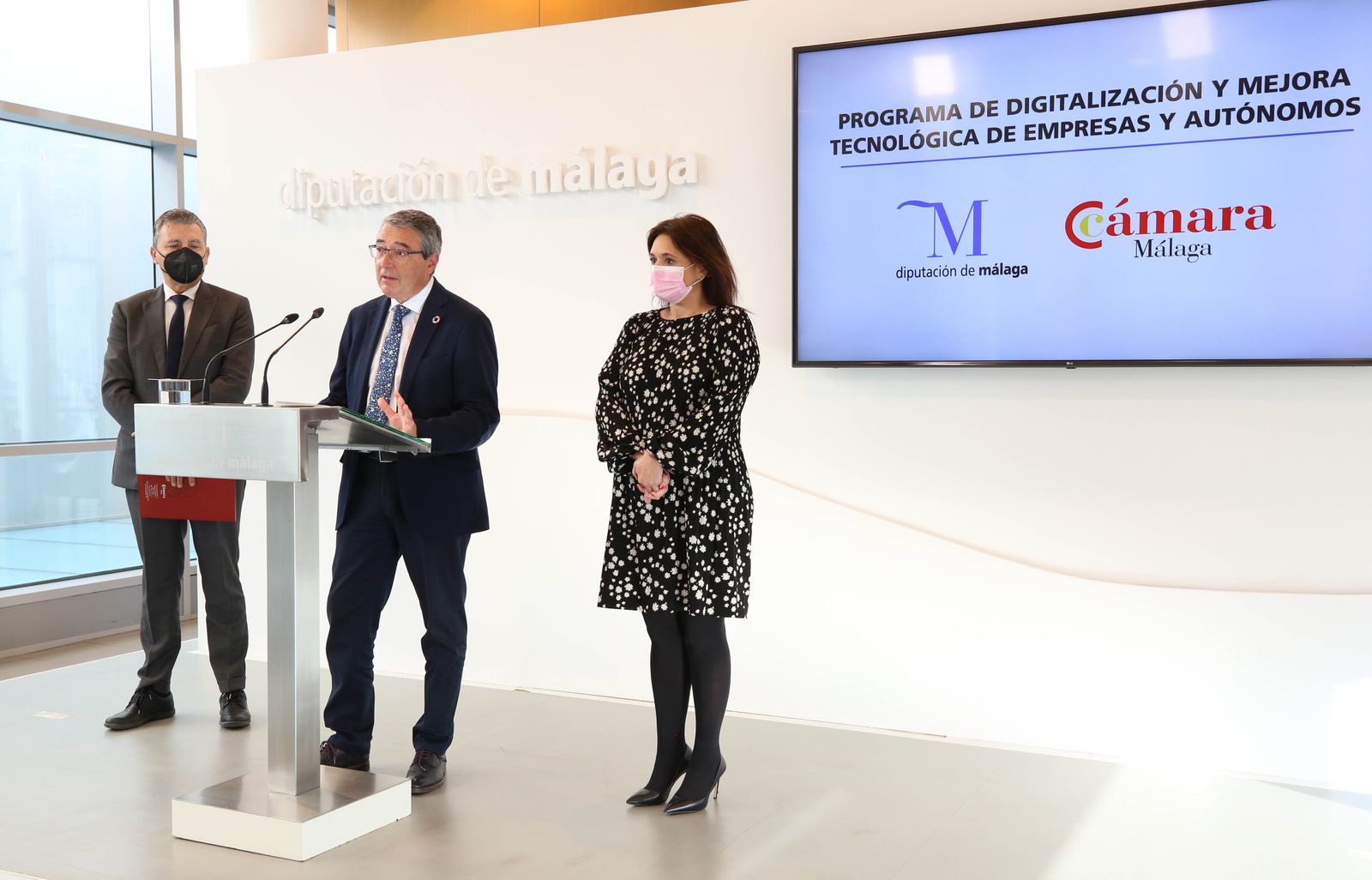 La Diputación de Málaga y la Cámara de Comercio promueven la digitalización e internacionalización de 500 pymes y autónomos