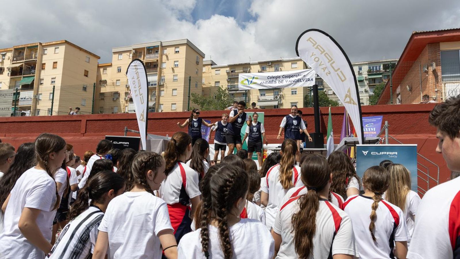 La carrera escolar de “La Gloria” que aúna inclusión y solidaridad, en imágenes