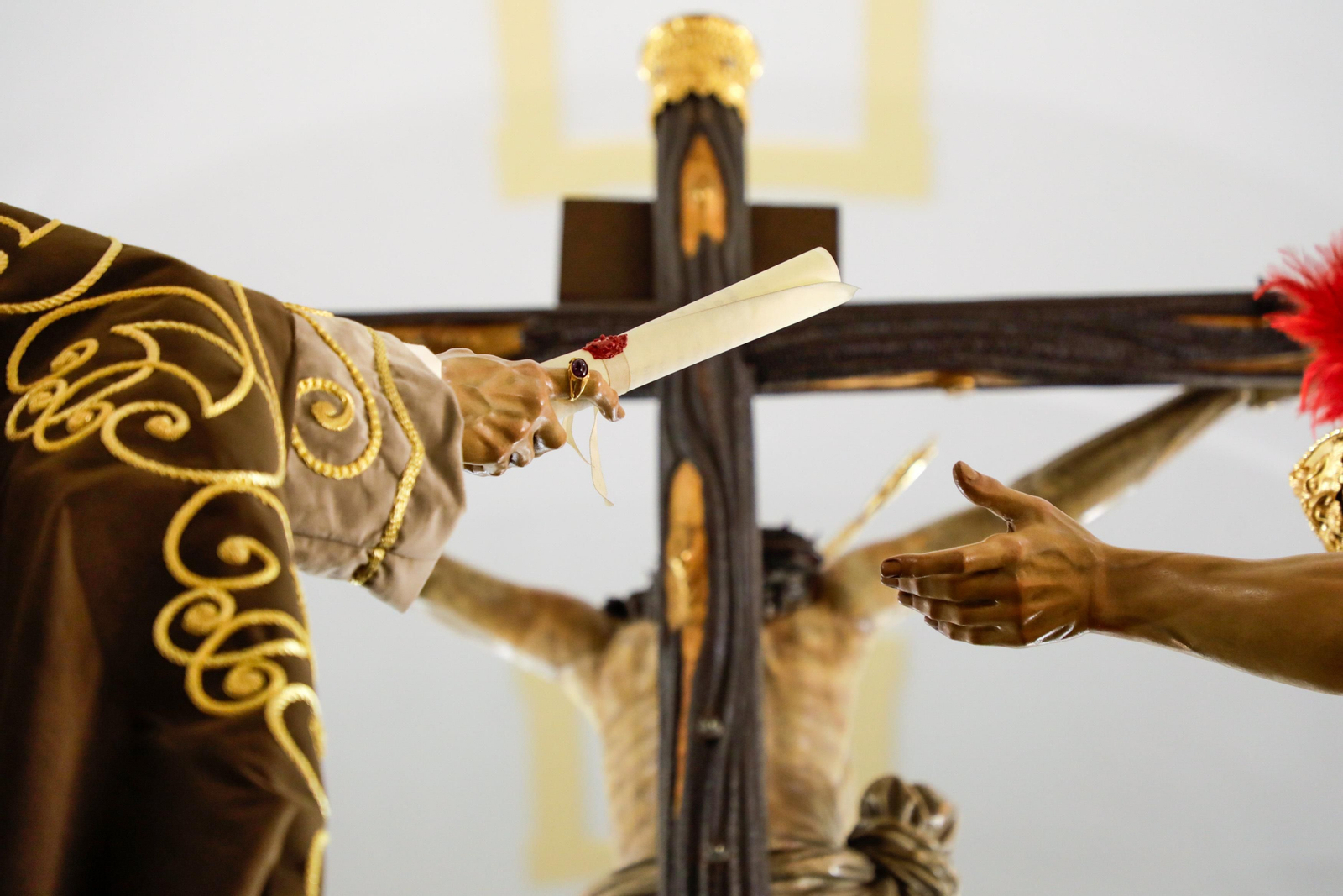 Presentación del misterio de la hermandad del Buen Fin