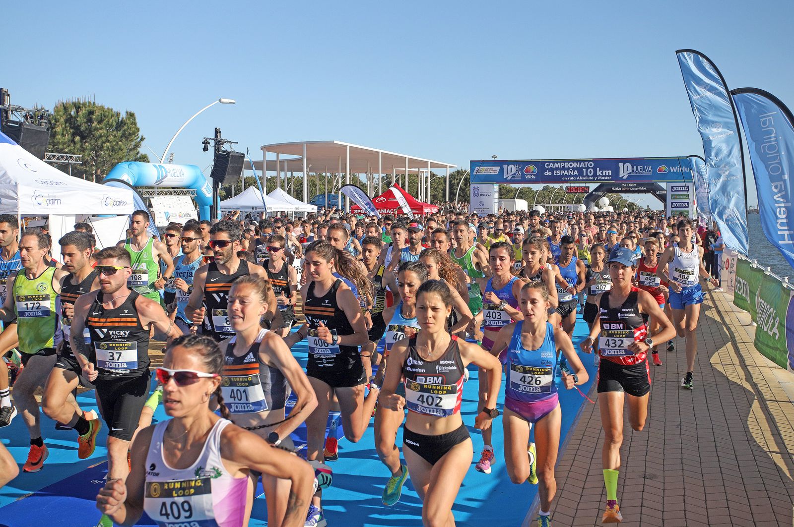 Imágenes de la 10K Puerta del Descubrimiento en Huelva