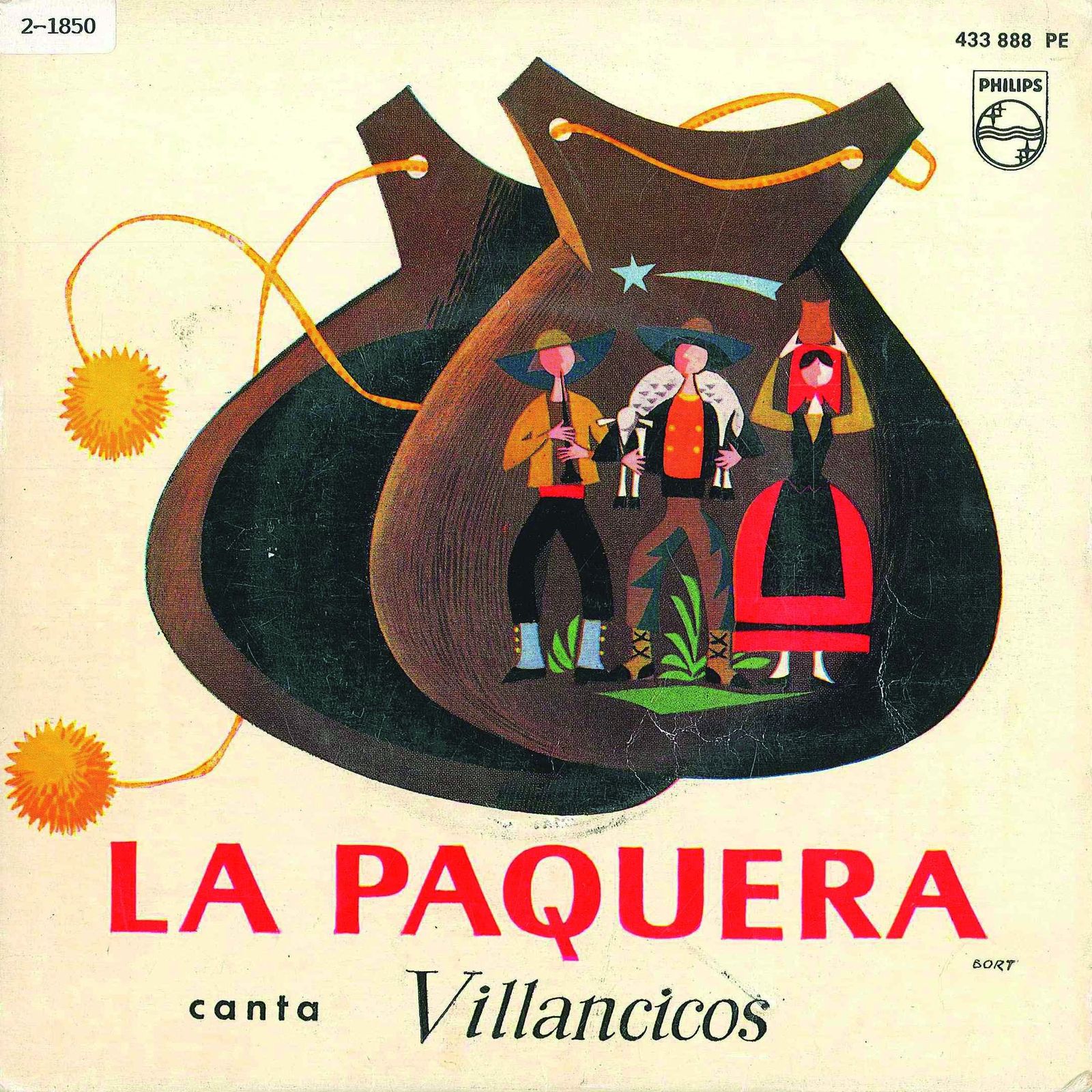 Disco de La Paquera de 1962
