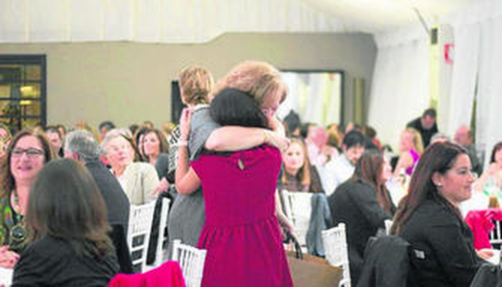 Durante el evento se vivieron momentos muy emotivos entre los asistentes.