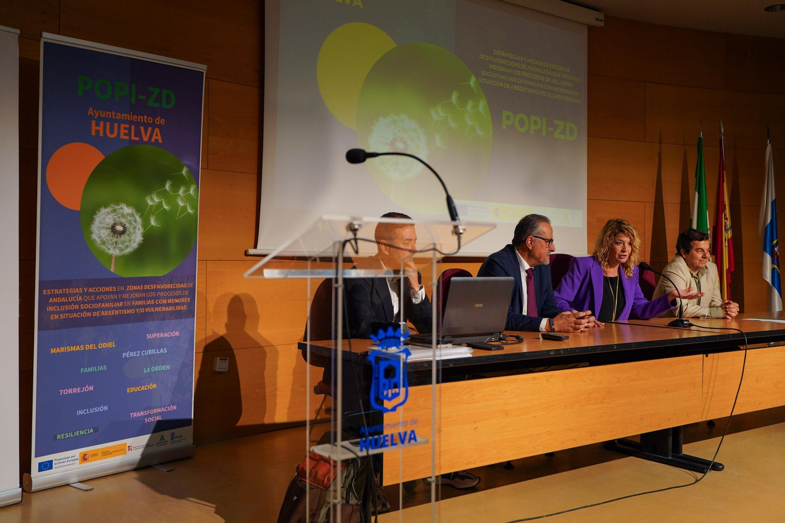 Presentación de los resultados del proyecto POPI en Huelva.