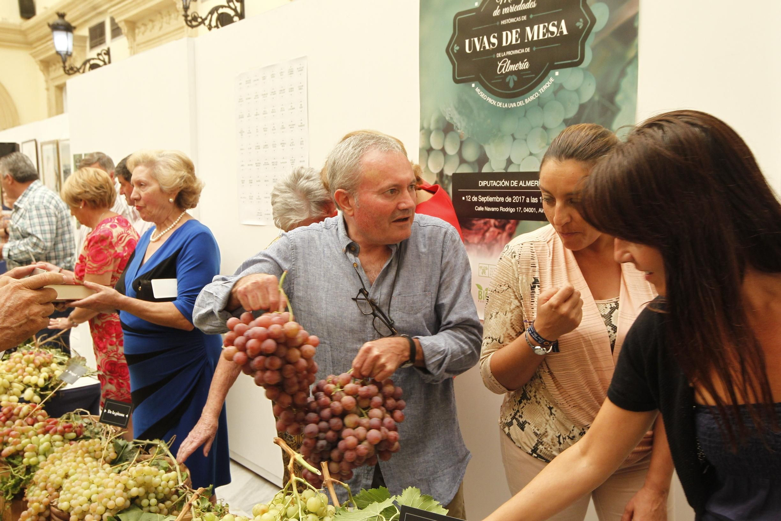 Las imágenes de la XIII Muestra de Variedades Históricas de Uvas de Mesa de la Provincia