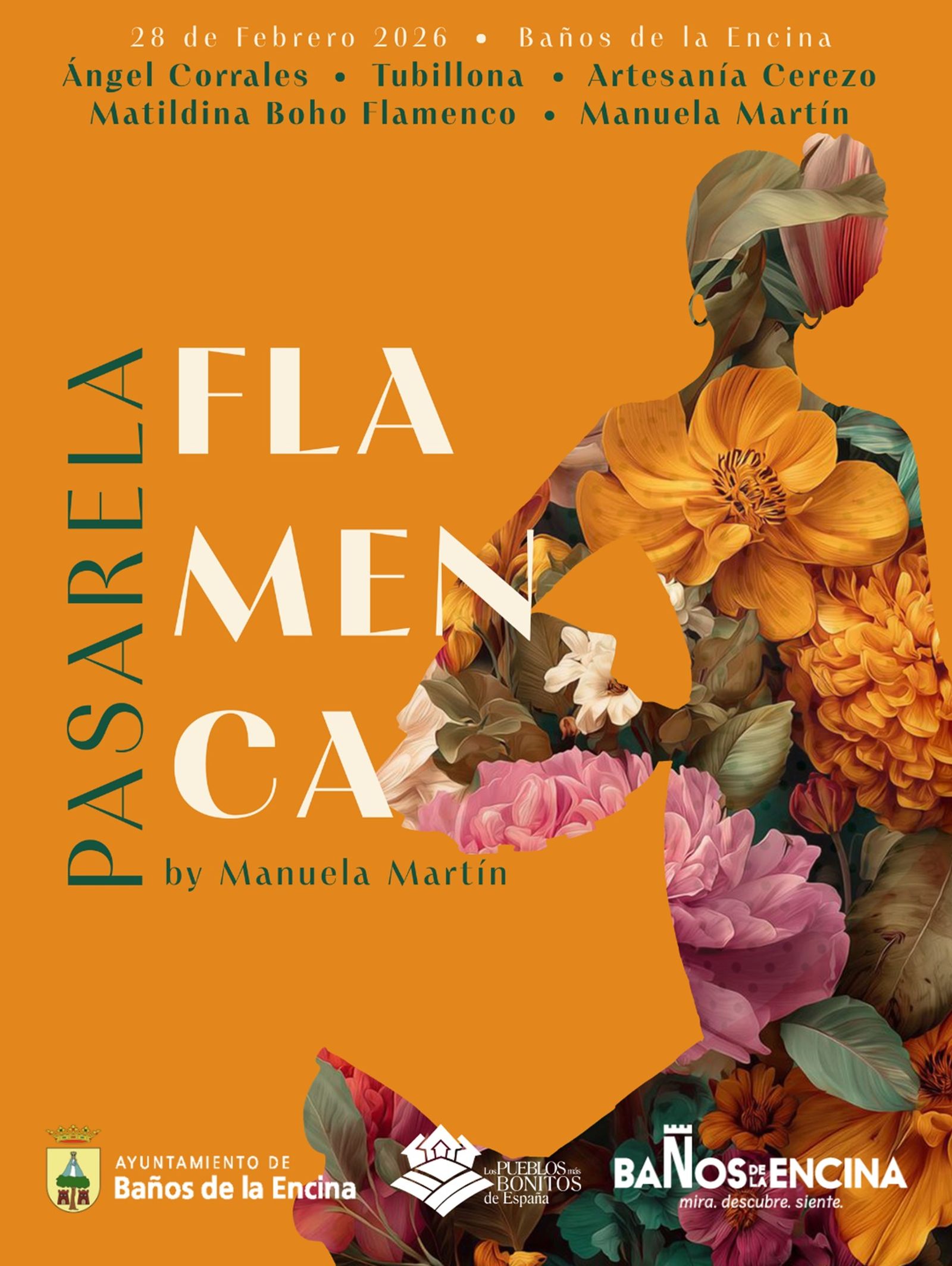 El 28 de febrero Baños de la Encina será un escaparate con la mejor moda flamenca contemporánea.