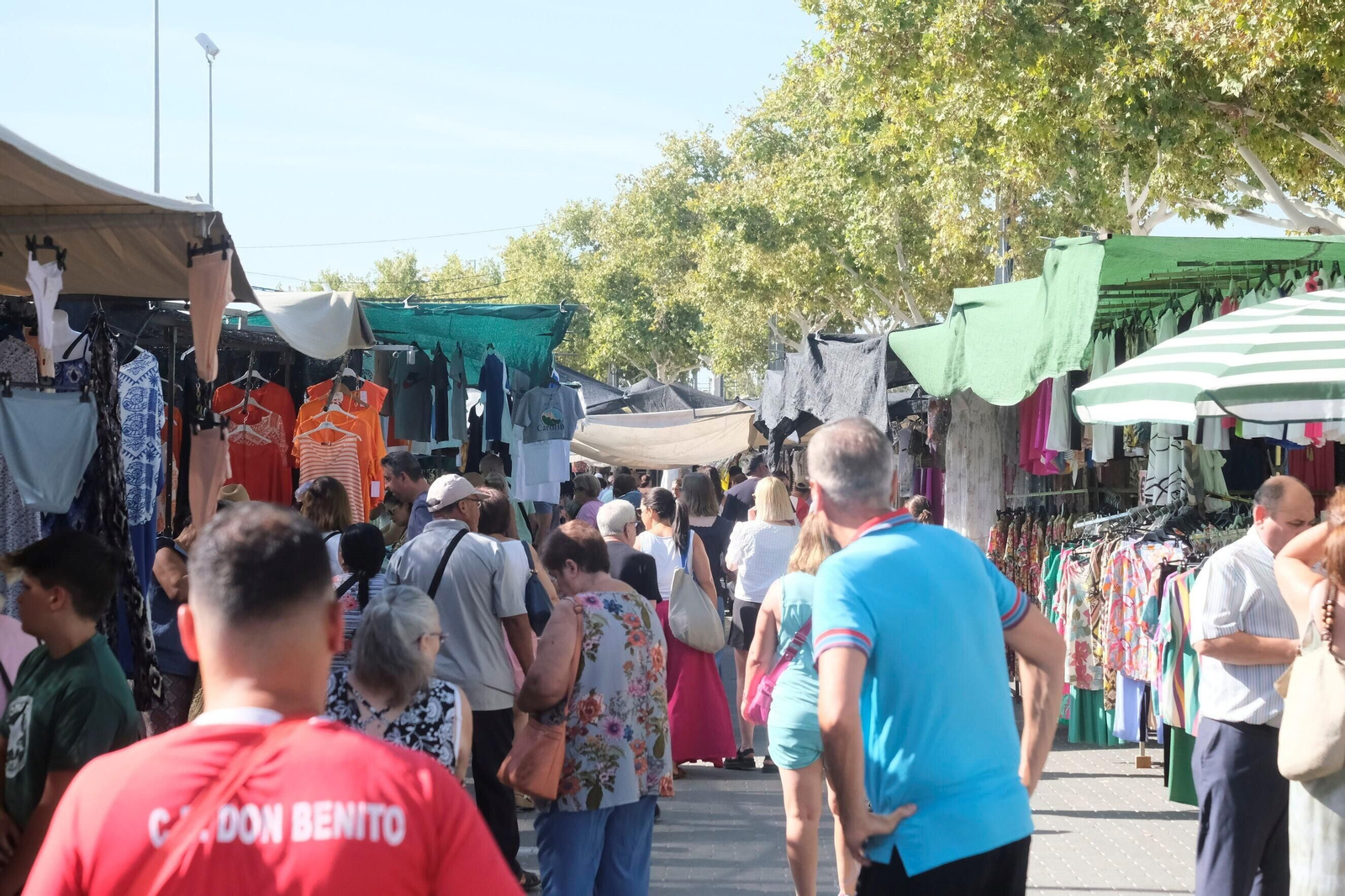 Mercadillo del domingo en El Arenal. Mercadillo del domingo en El Arenal.