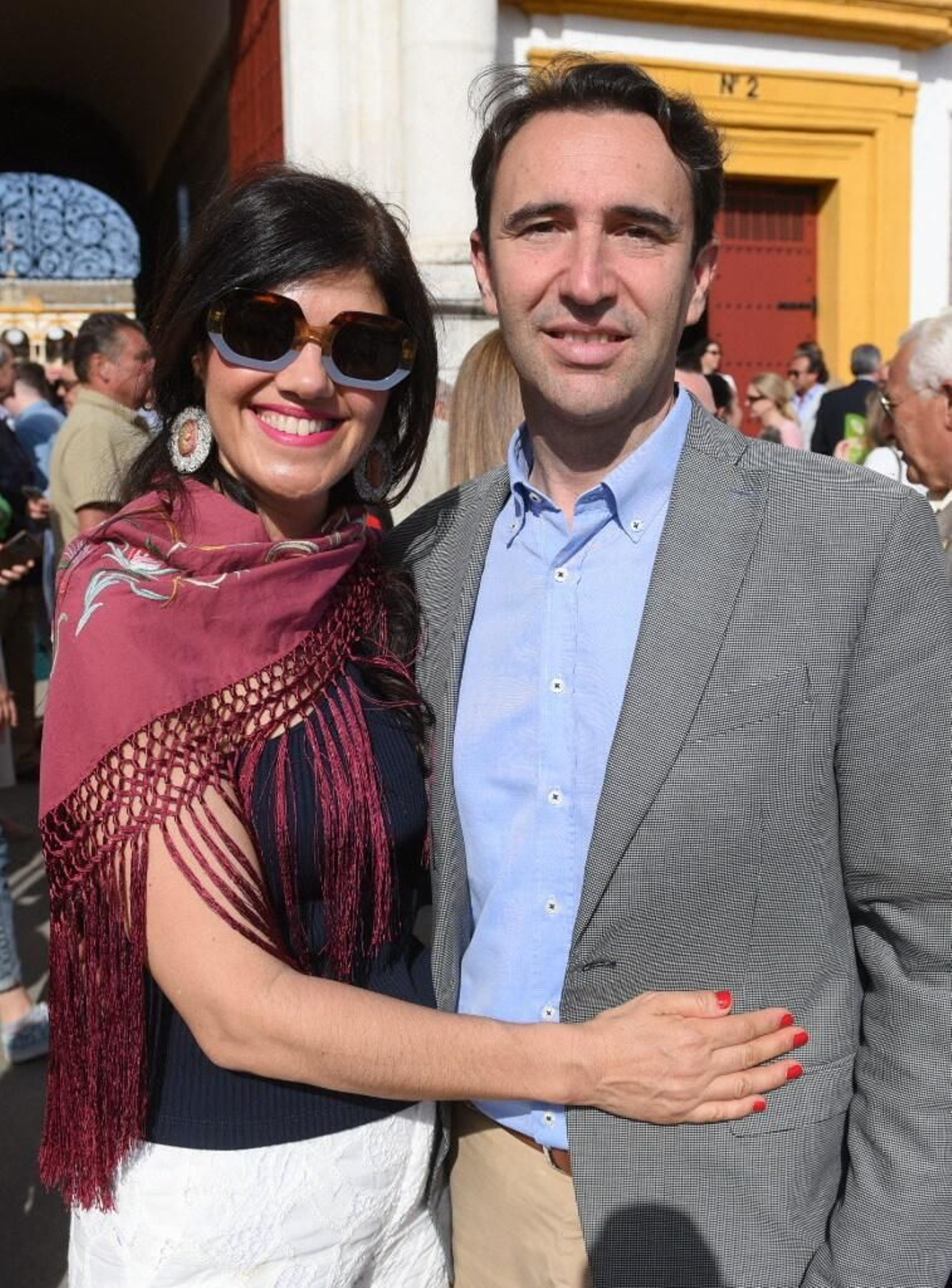 Gema Caraballo y Germán Palomino