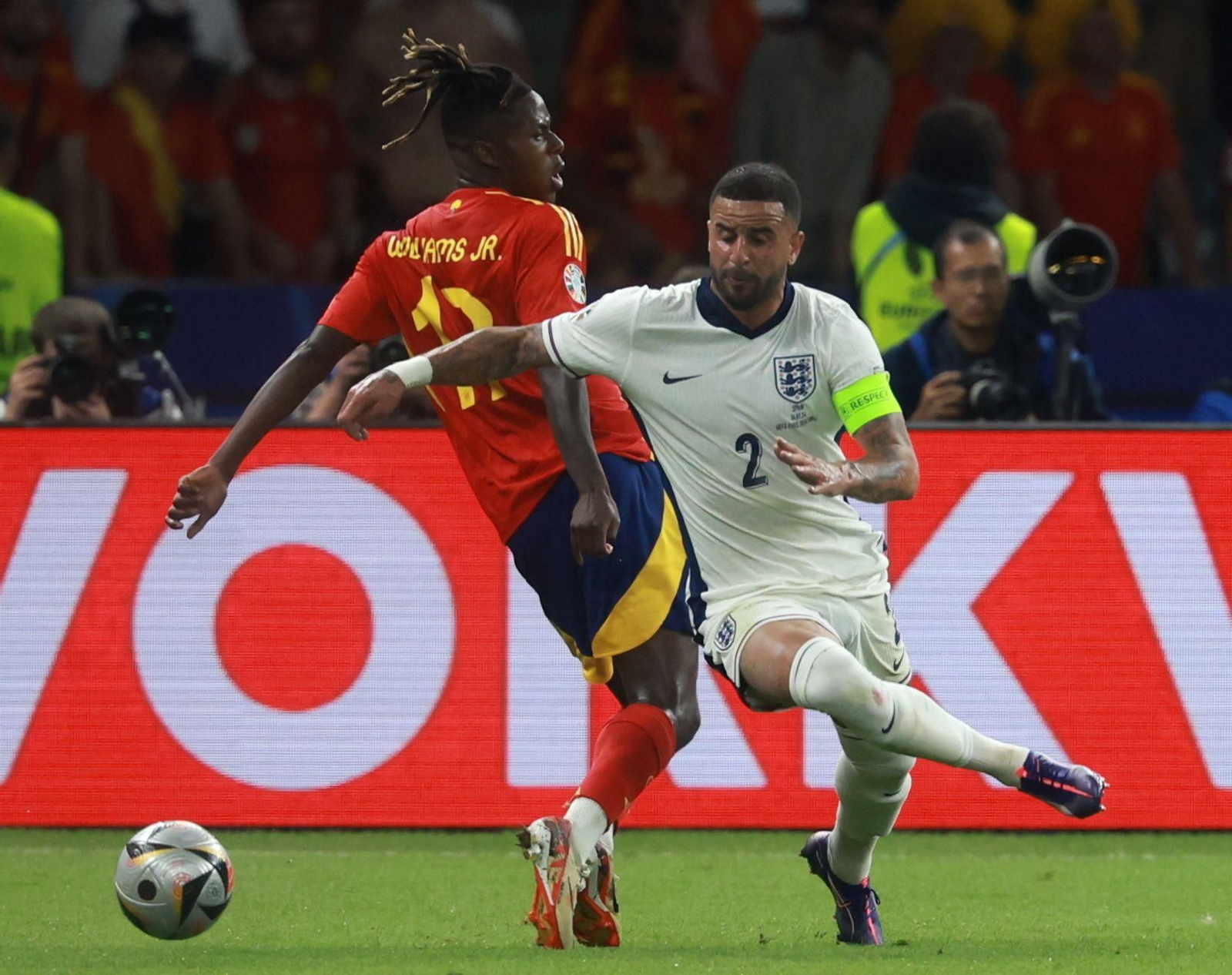 Las mejores fotos de la final España - Inglaterra