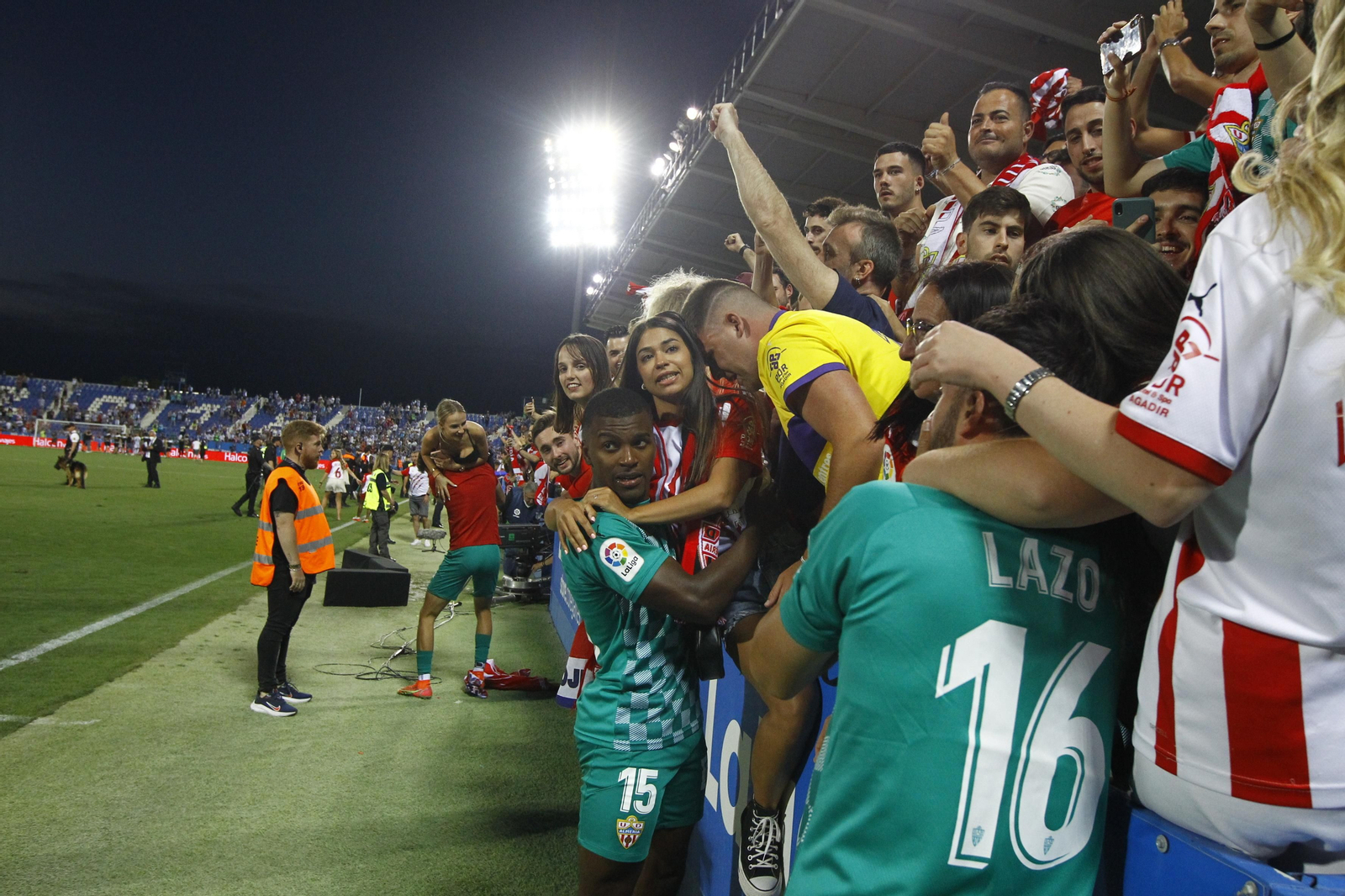 Imágenes del C.D. Leganés-U.D. Almería. Ascenso a la Liga Santander de Fútbol