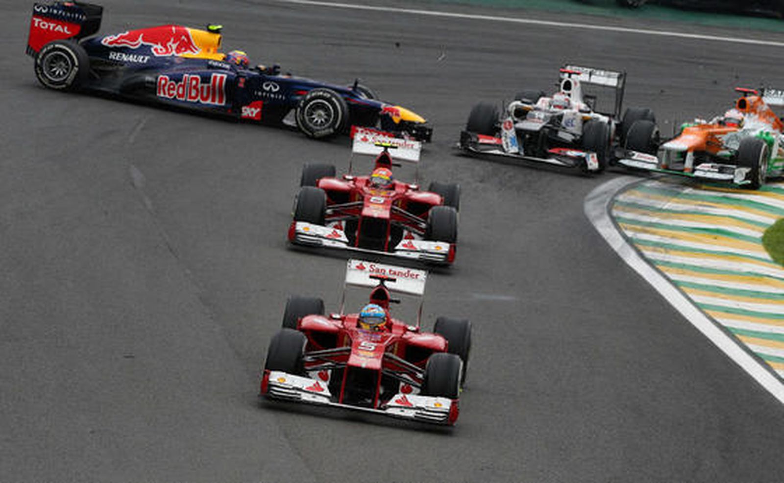 Las imágenes del GP de Brasil