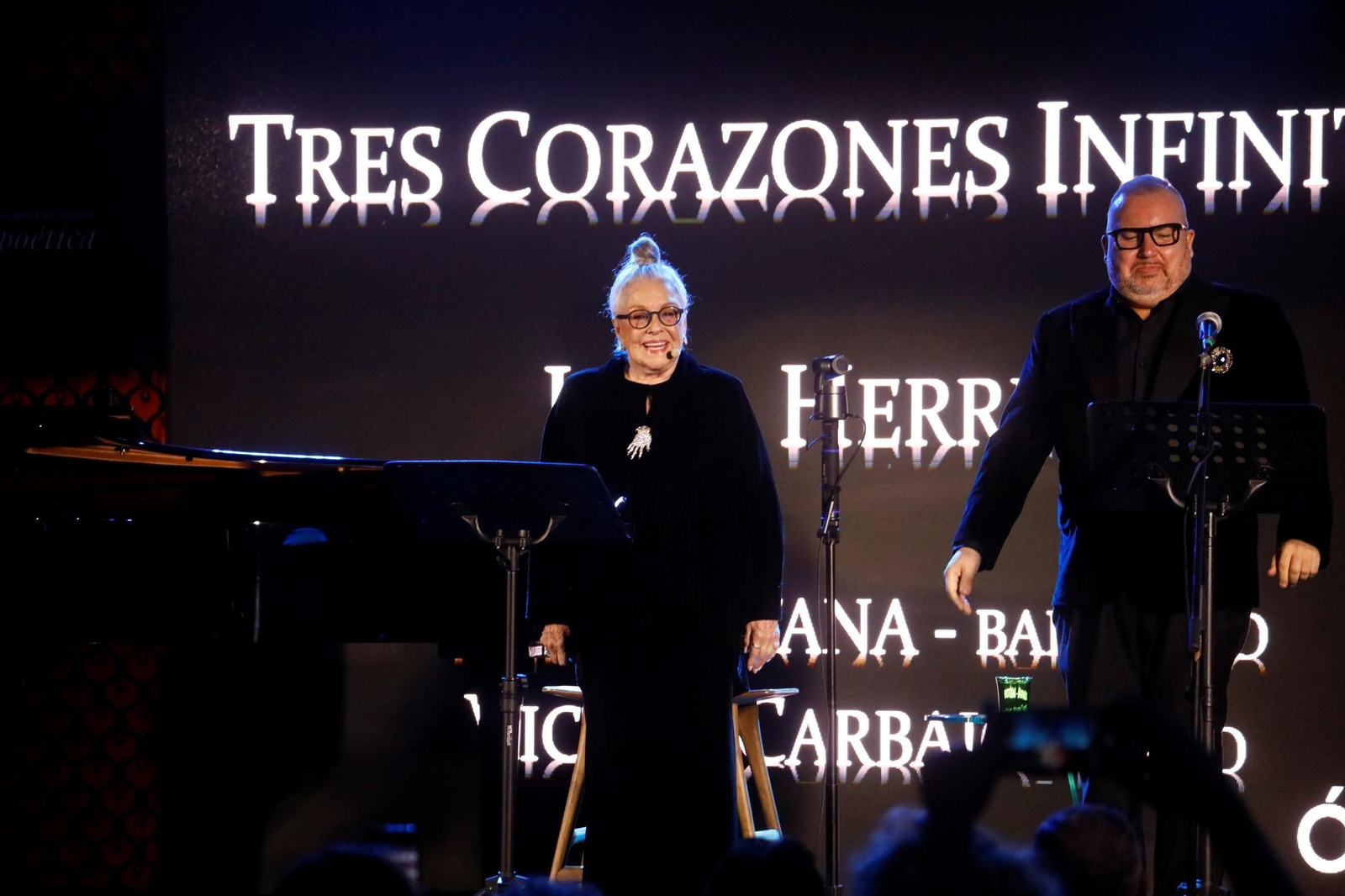 El homenaje de Lola Herrera a sus poetas predilectos en Cosmopoética, en imágenes