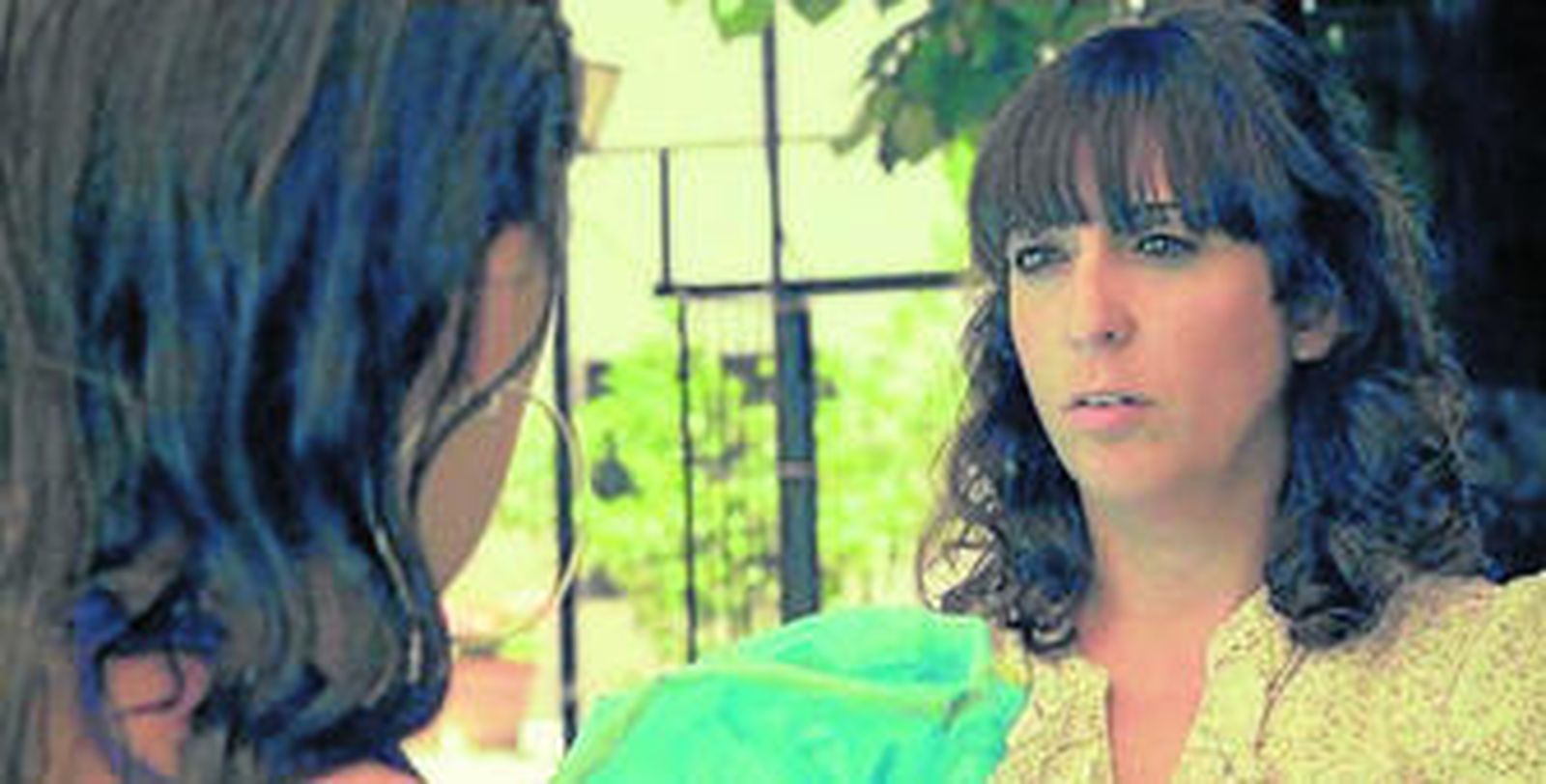 Carmen Tamayo, protagonista del cortometraje 'La próxima parada'.