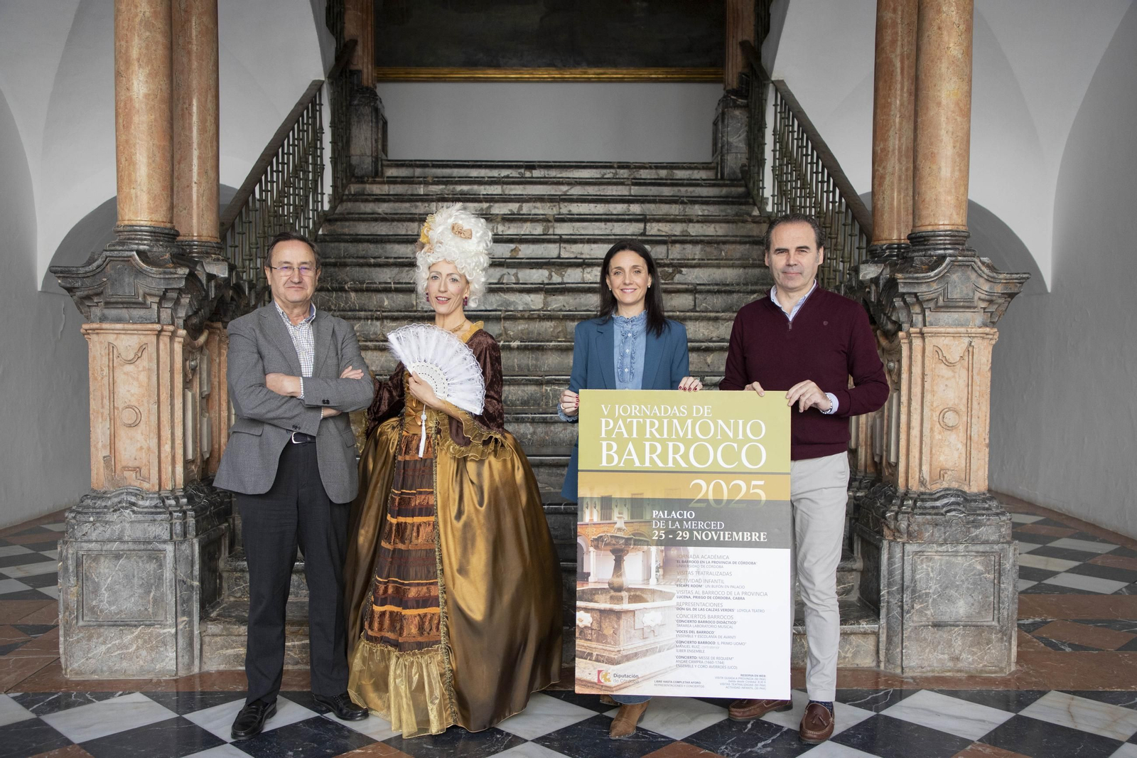 Presentación de las  las V Jornadas de Patrimonio Barroco.