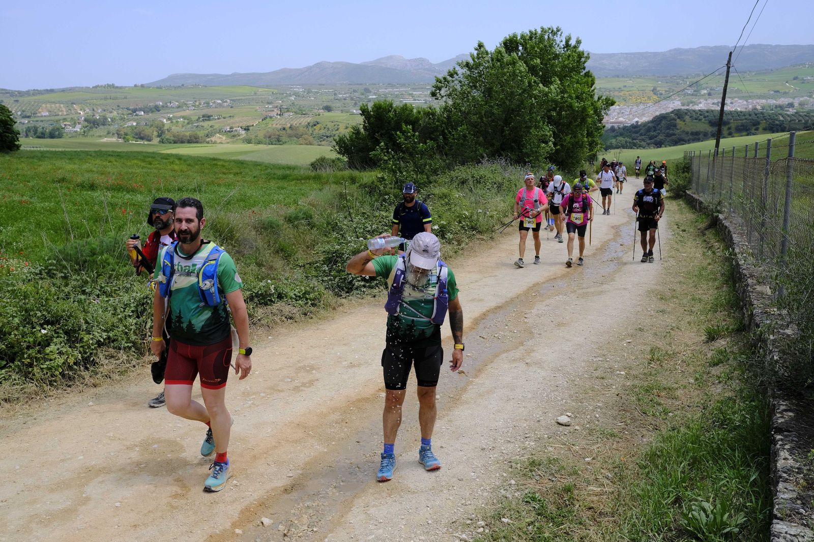 La jornada diurna de los 101, en fotos