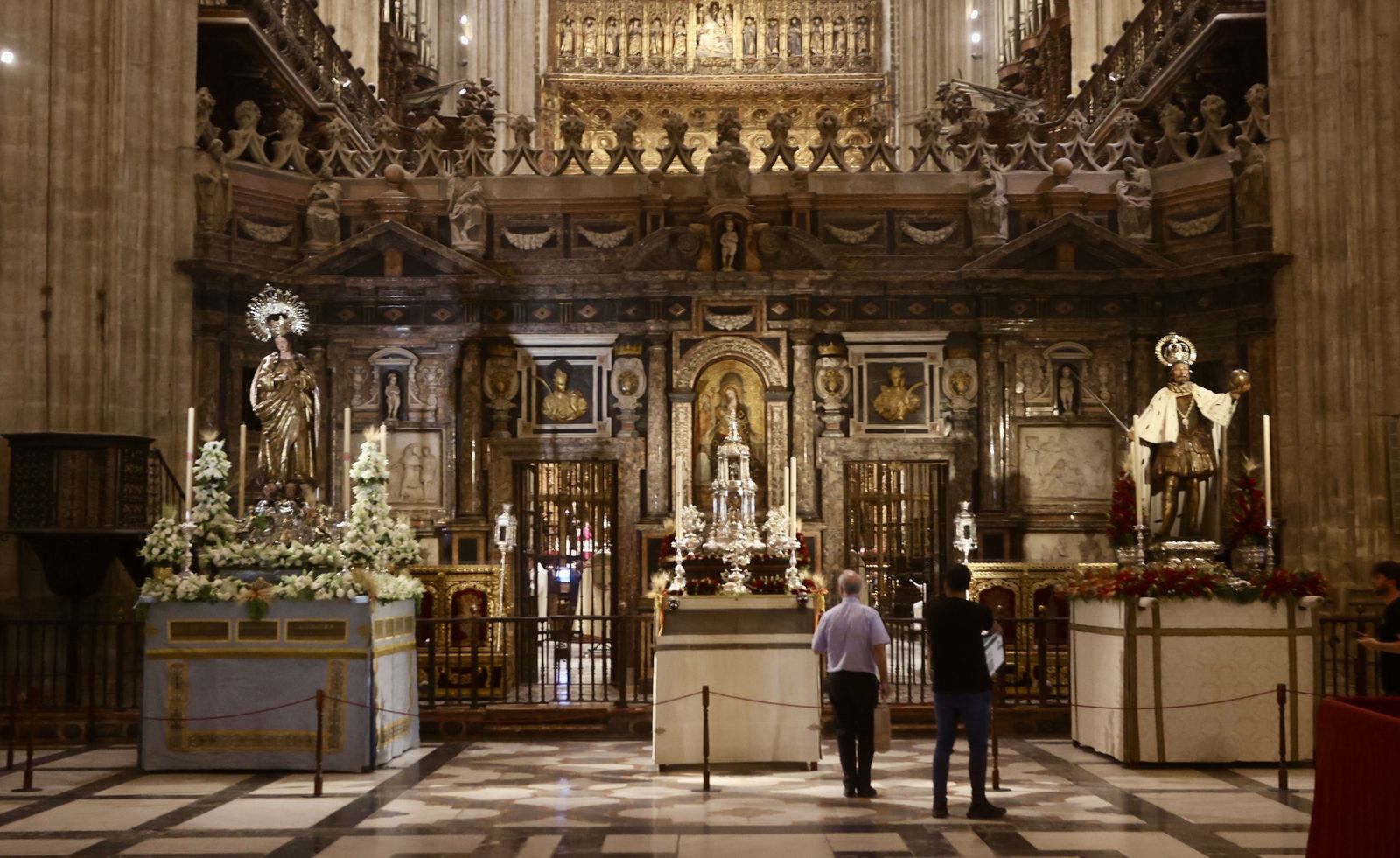 Preparativos del Corpus