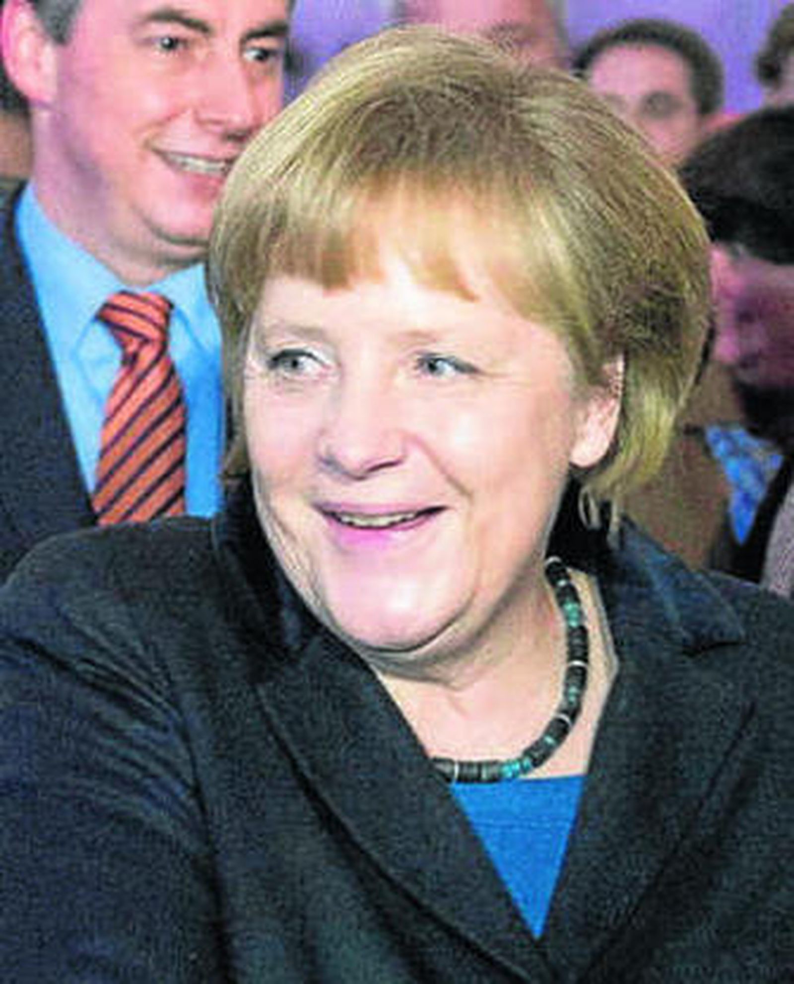 Angela Merkel.