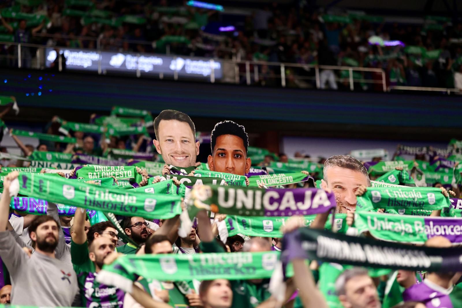 Unicaja-Real Madrid, en fotos