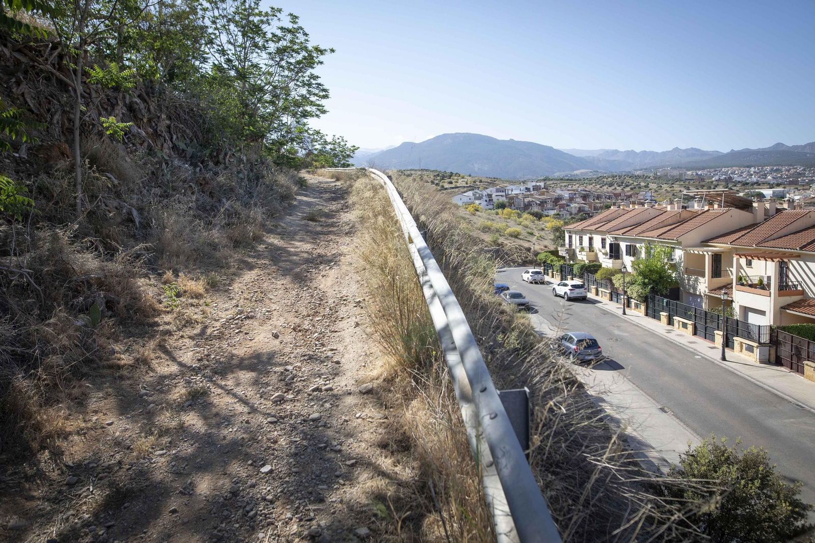 Camino que se vería afectado por el cambio.