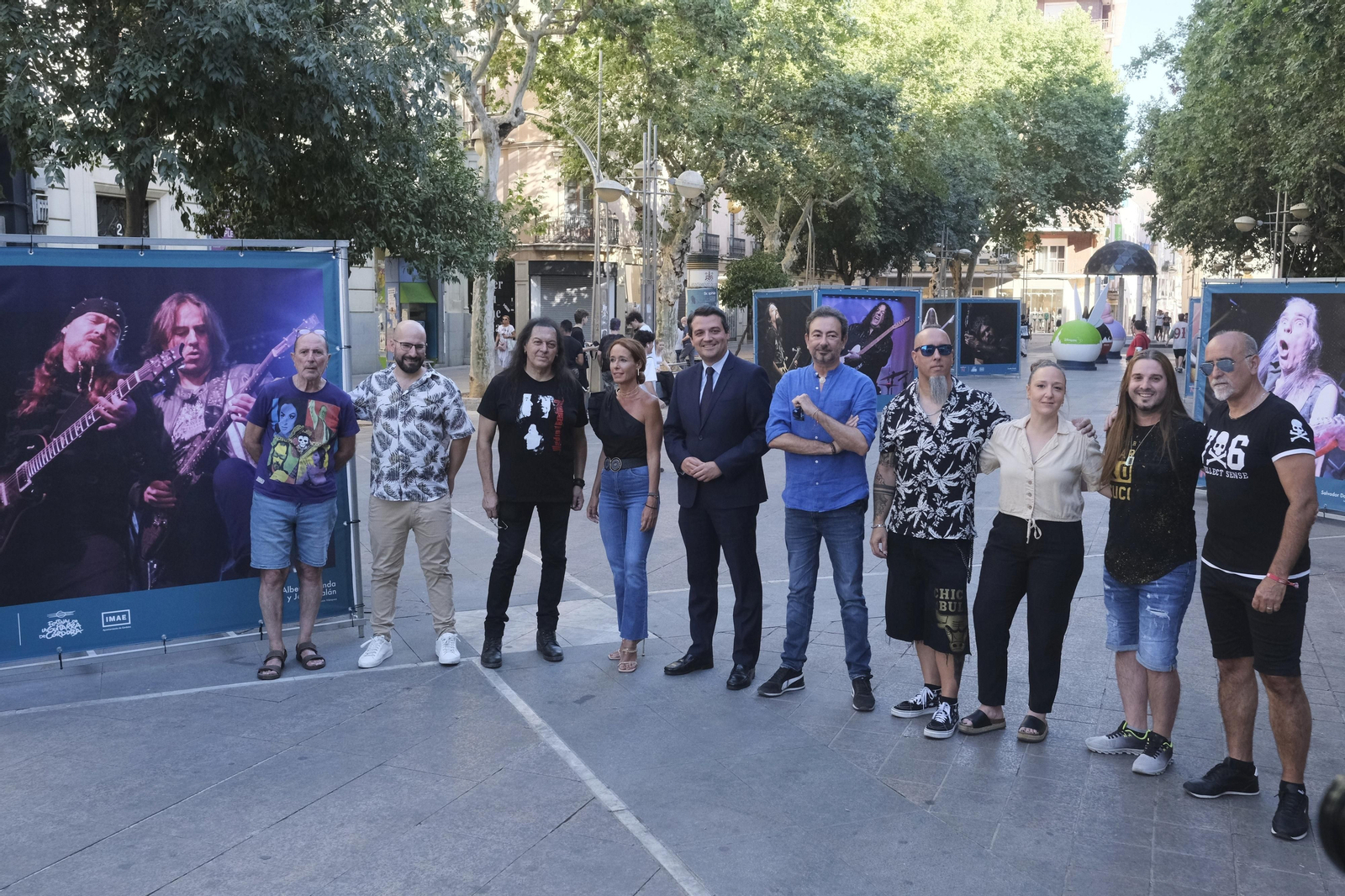 La exposición inaugural del Festival de la Guitarra de Córdoba, en imágenes